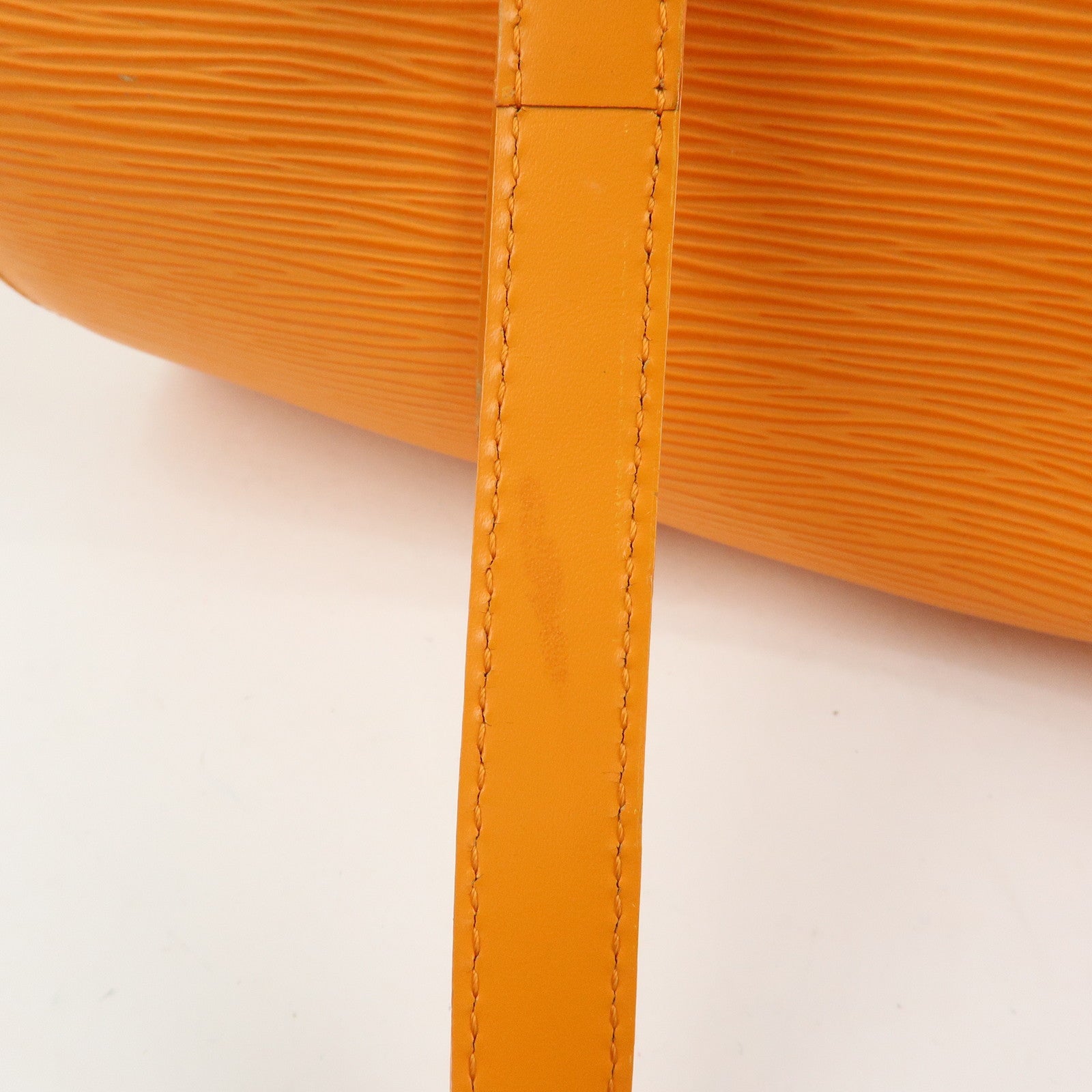 Louis Vuitton Epi Soufflot Hand Bag Mandarin Orange M5222H