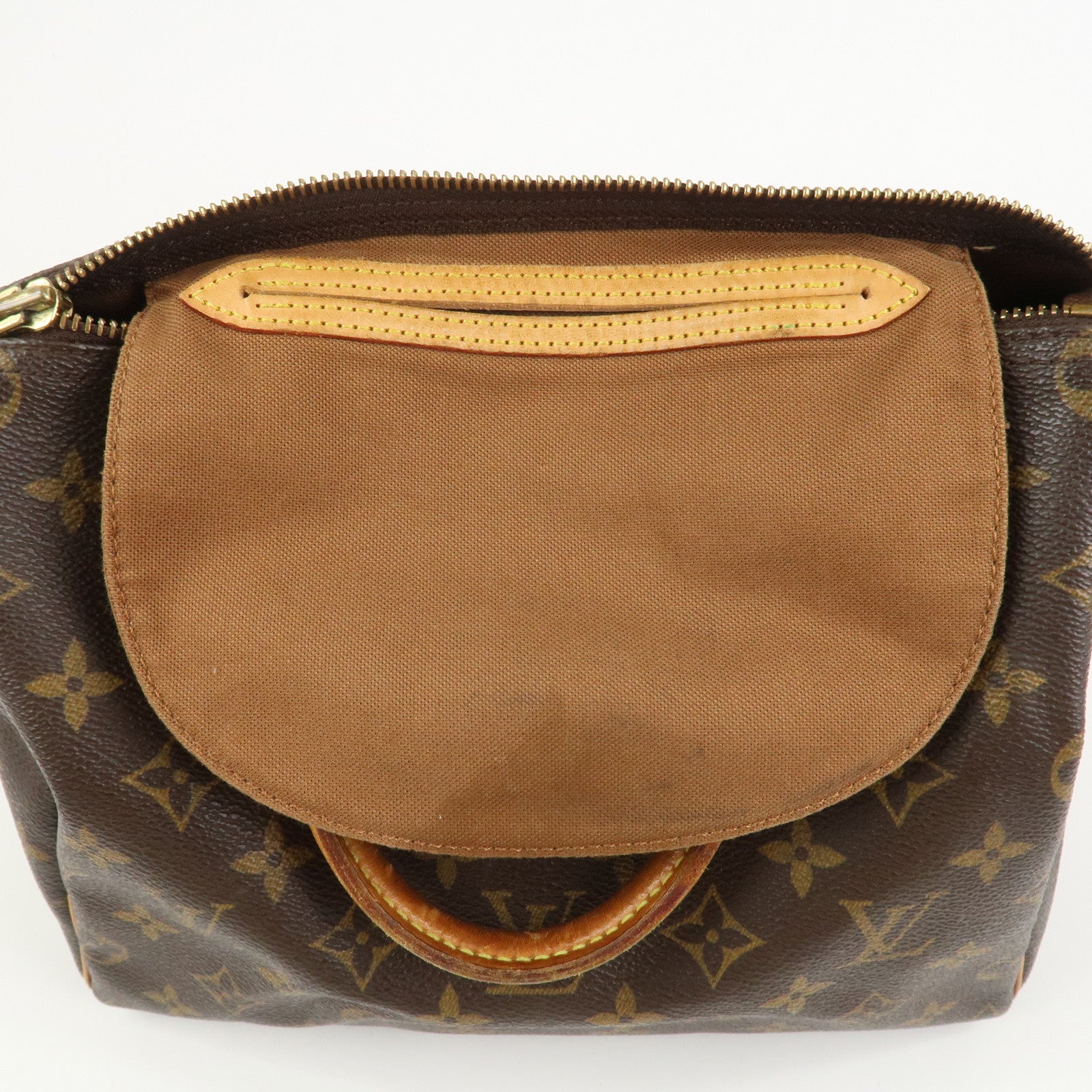 Louis Vuitton Monogram Speedy 25 Boston Bag Hand Bag Brown M41528
