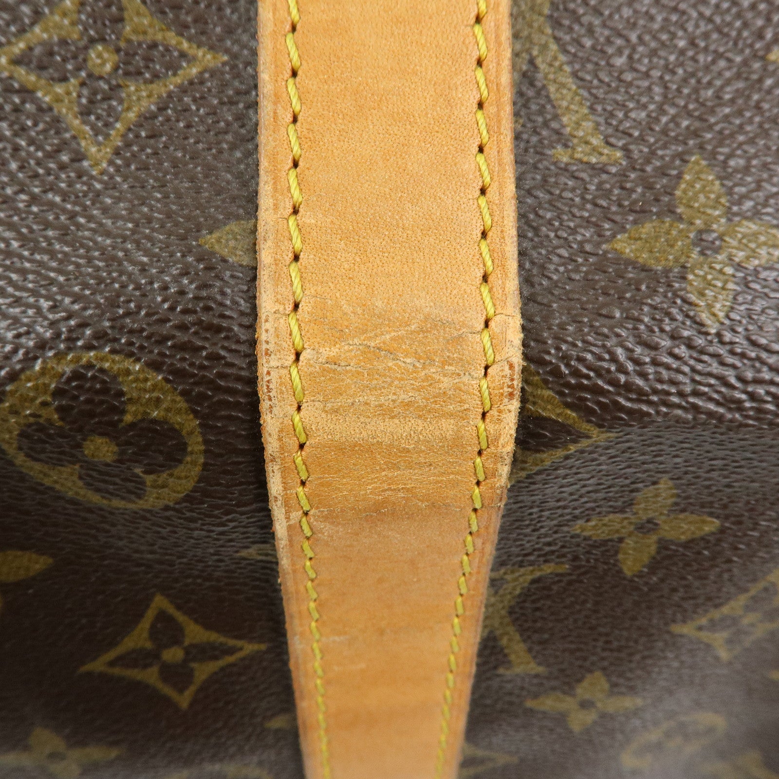 Louis Vuitton Monogram Keep All 55 Boston Bag Brown M41424