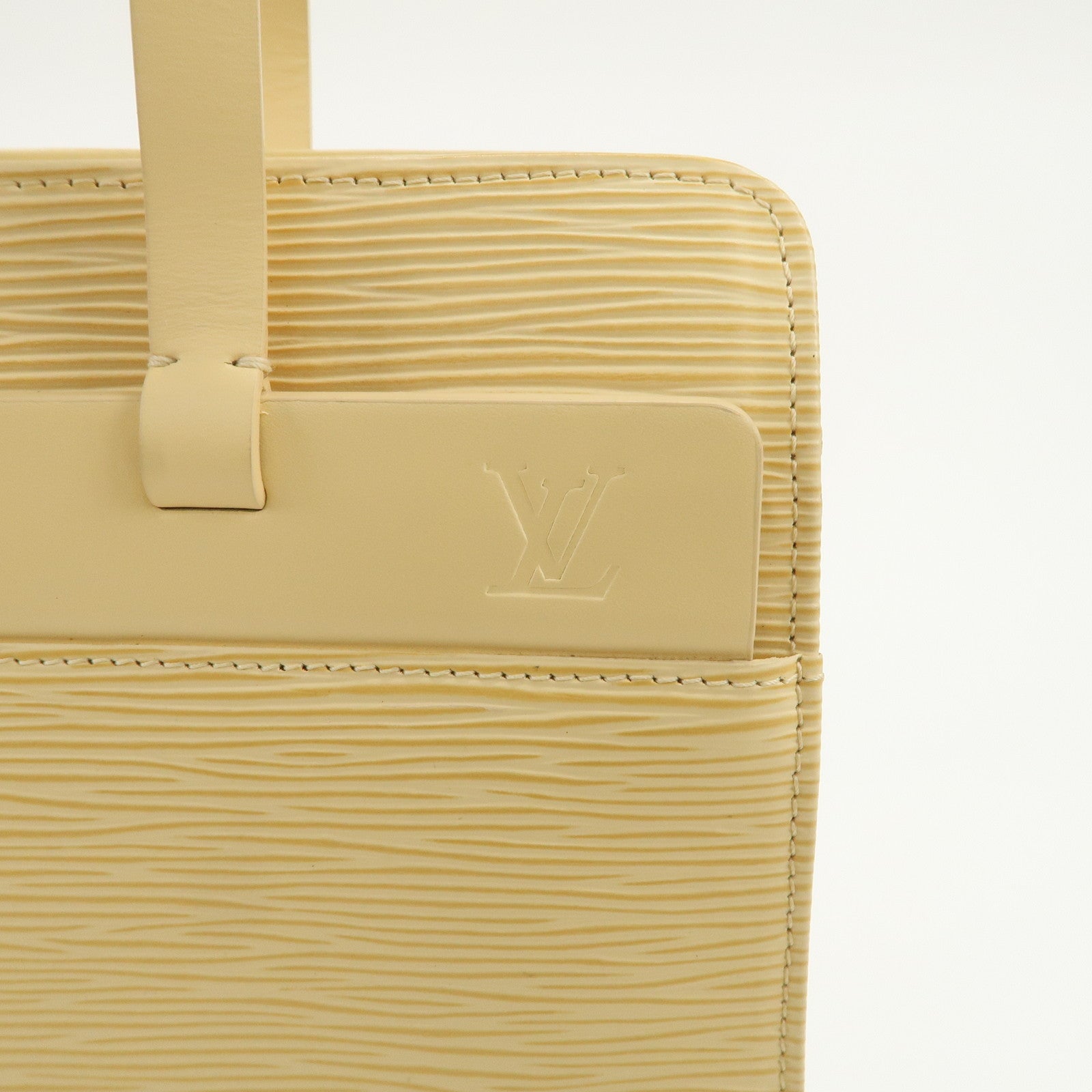 Louis Vuitton Epi Croisette PM Tote Bag Shoulder Bag Vanilla M5249A
