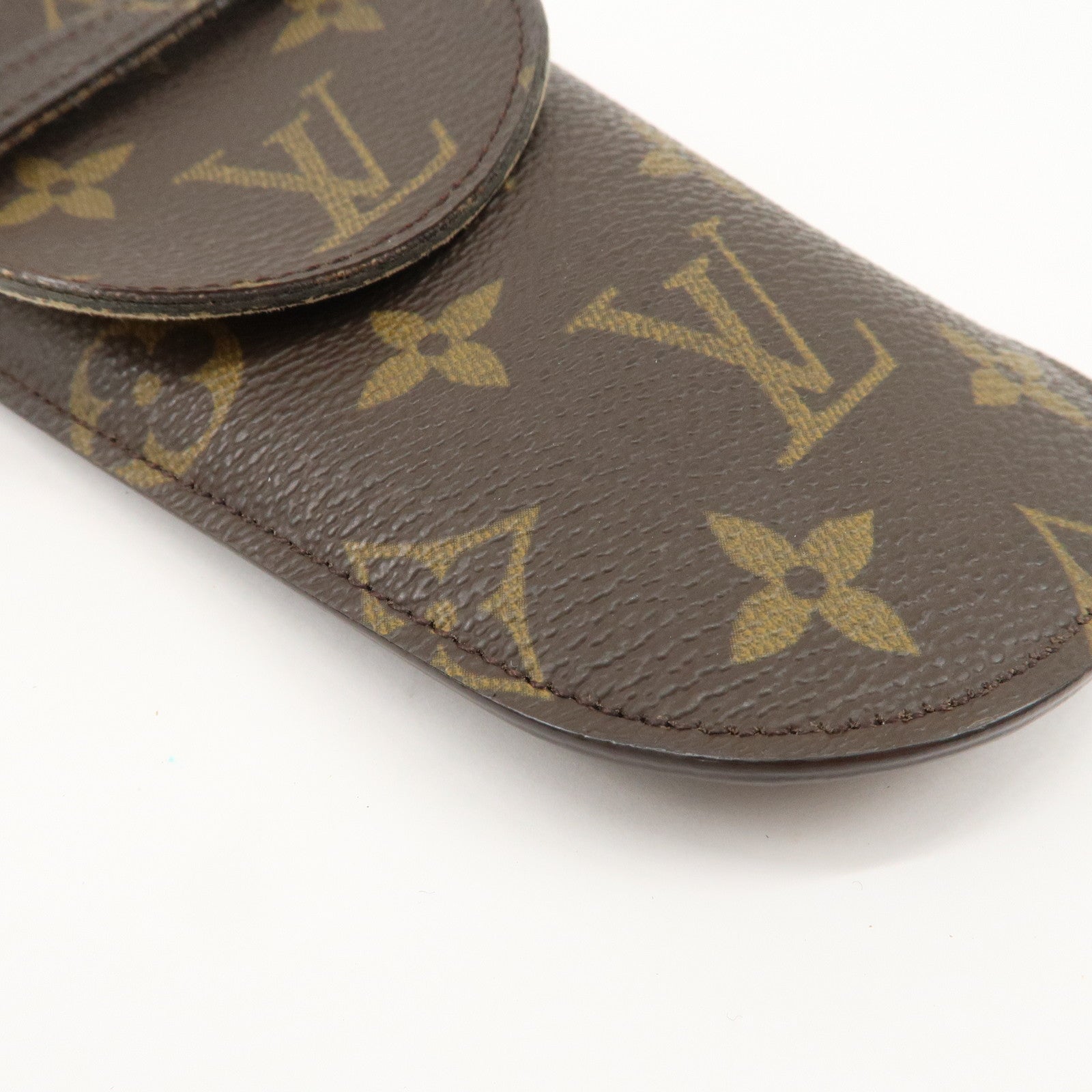 Louis Vuitton Set of 2 Monogram Canvas Glass Case M62970 M62962 Used