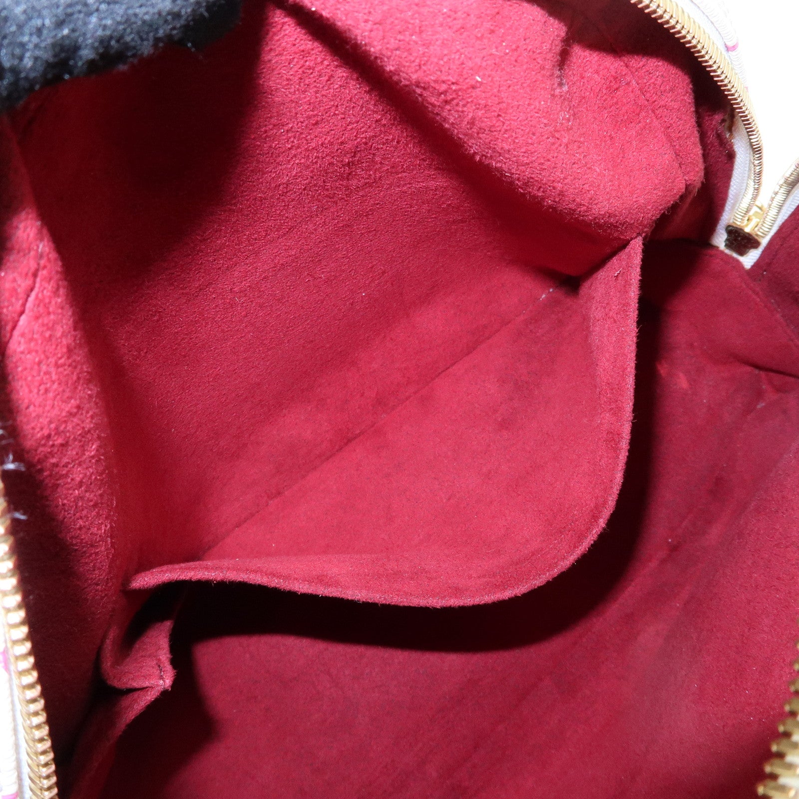 Louis Vuitton Monogram Multicolor Trouville Hand Bag Blanc M92663