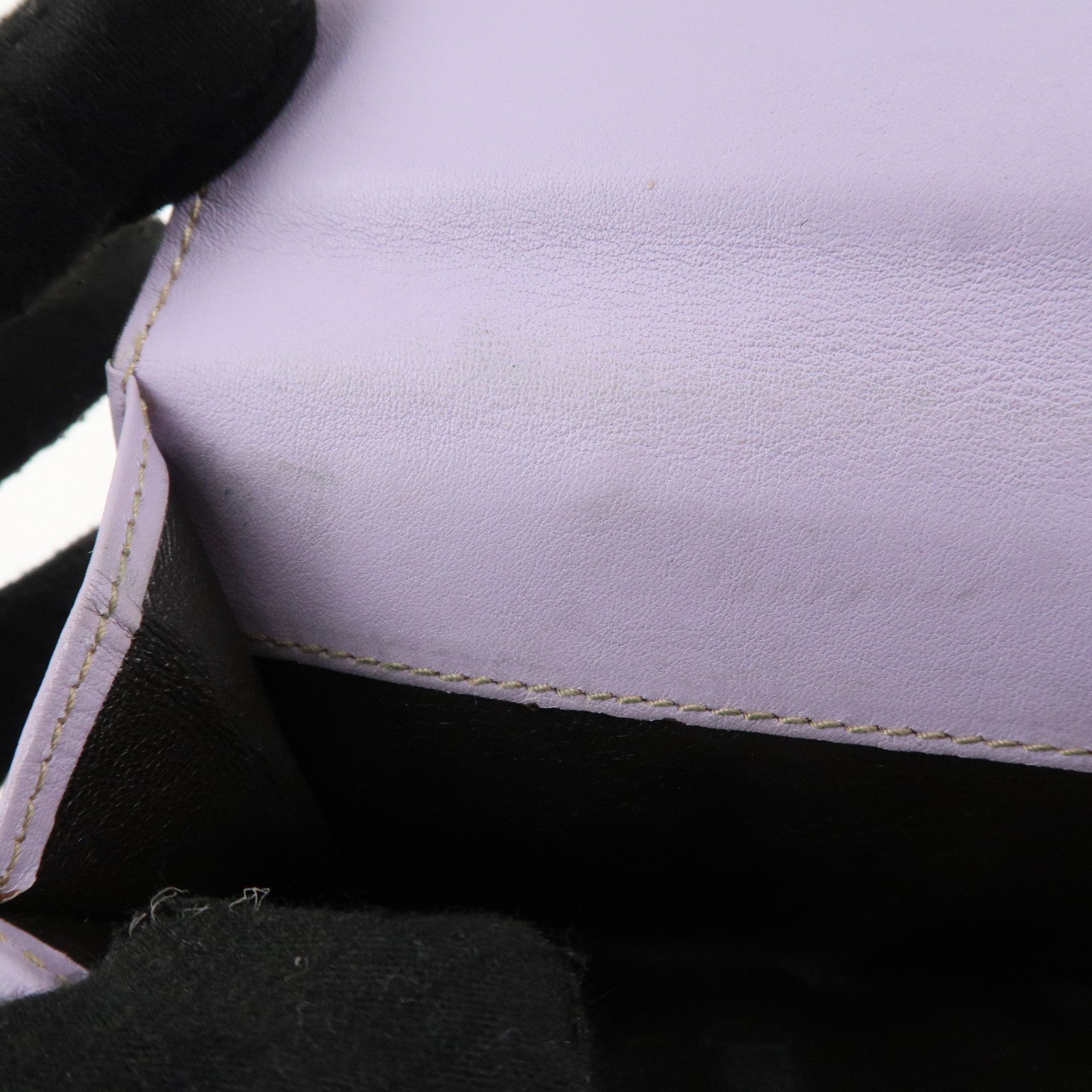 GUCCI Lovely Heart GG Canvas Leather W Hook Bi-Fold Wallet 203549 Used