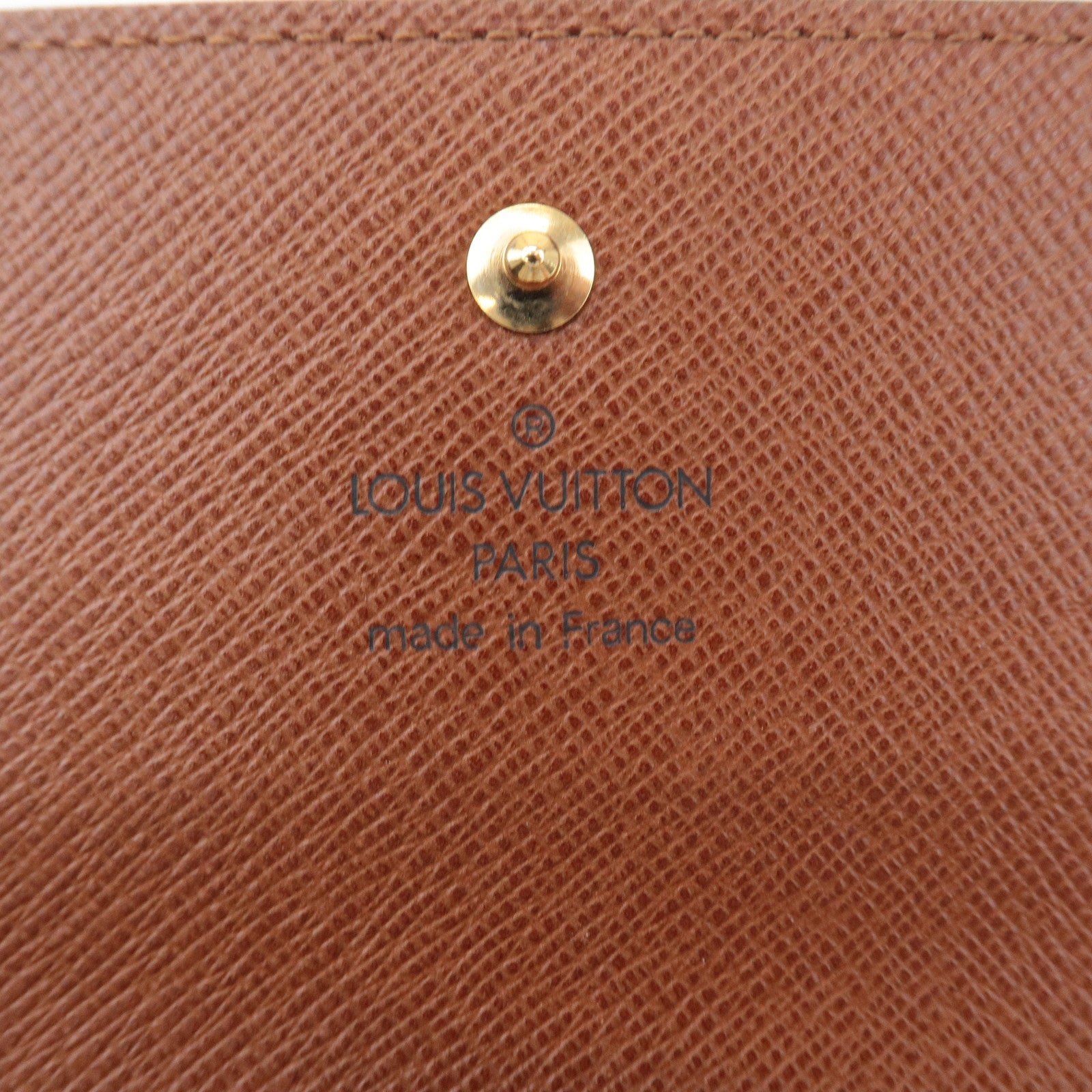 Louis Vuitton Monogram Porte Tresor International Wallet M61215