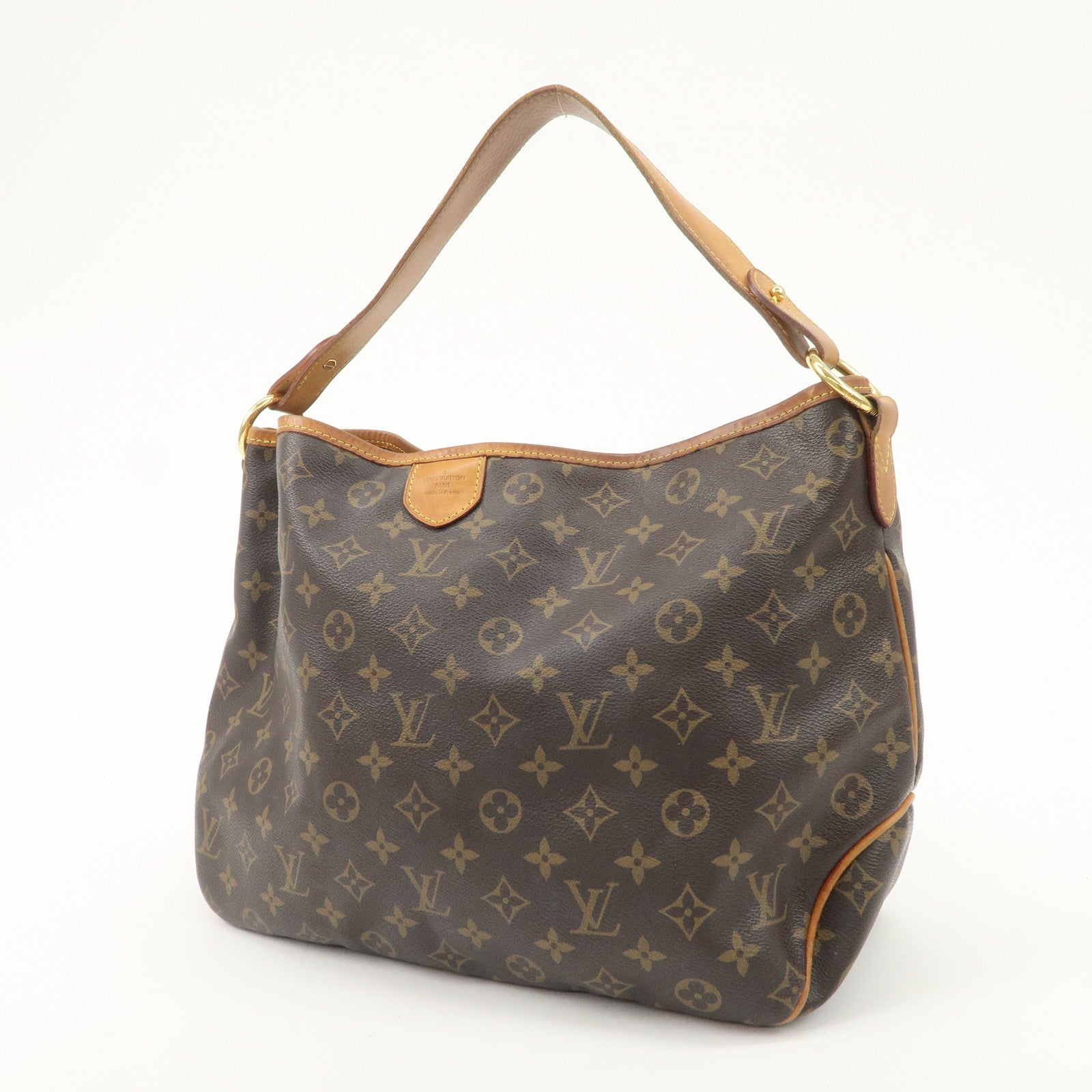 Louis Vuitton Monogram Delightful PM Shoulder Bag Brown M40352 Used