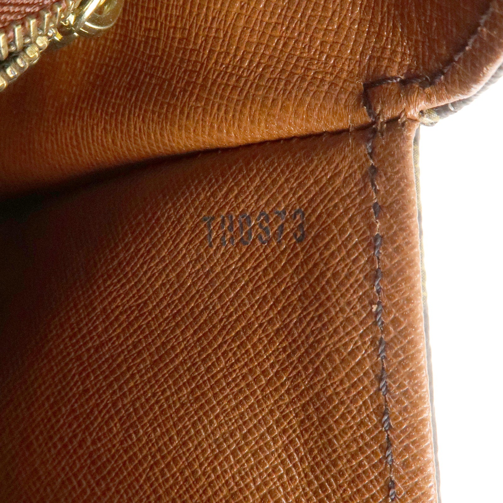 Louis Vuitton Monogram Saint Cloud GM Shoulder Bag Brown M51242 Used