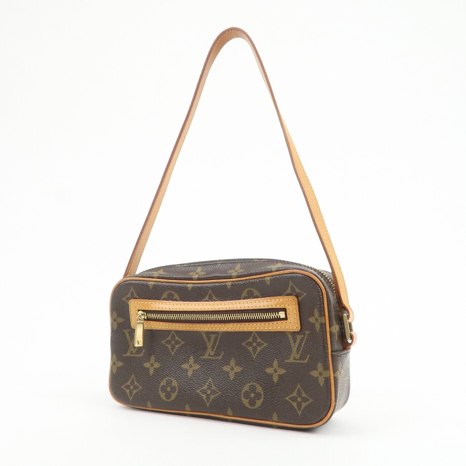 Louis Vuitton Monogram Pochette Cite Shoulder Bag Brown M51183