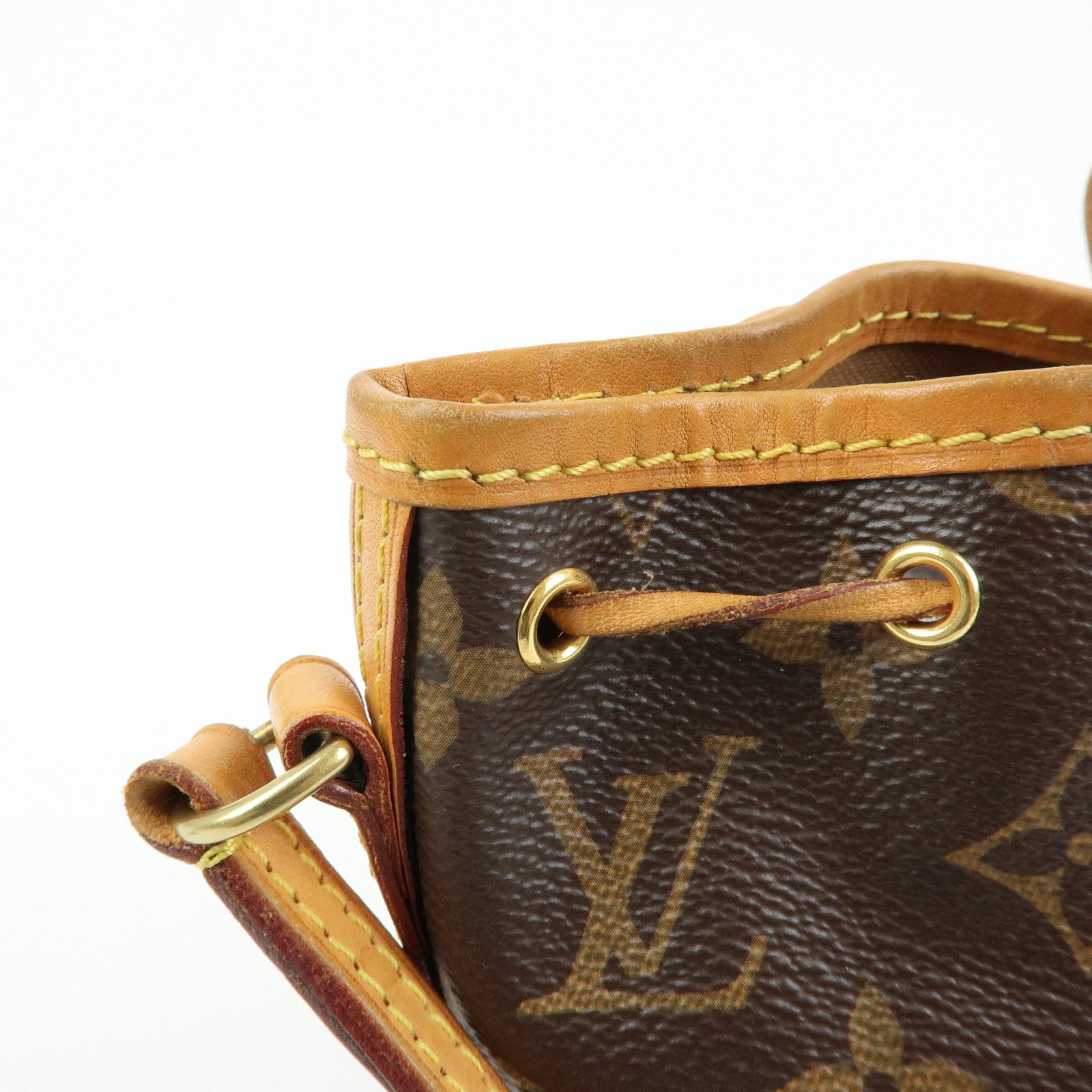 Louis Vuitton Monogram Nano Noe Shoulder Bag Crossbody Bag M41346