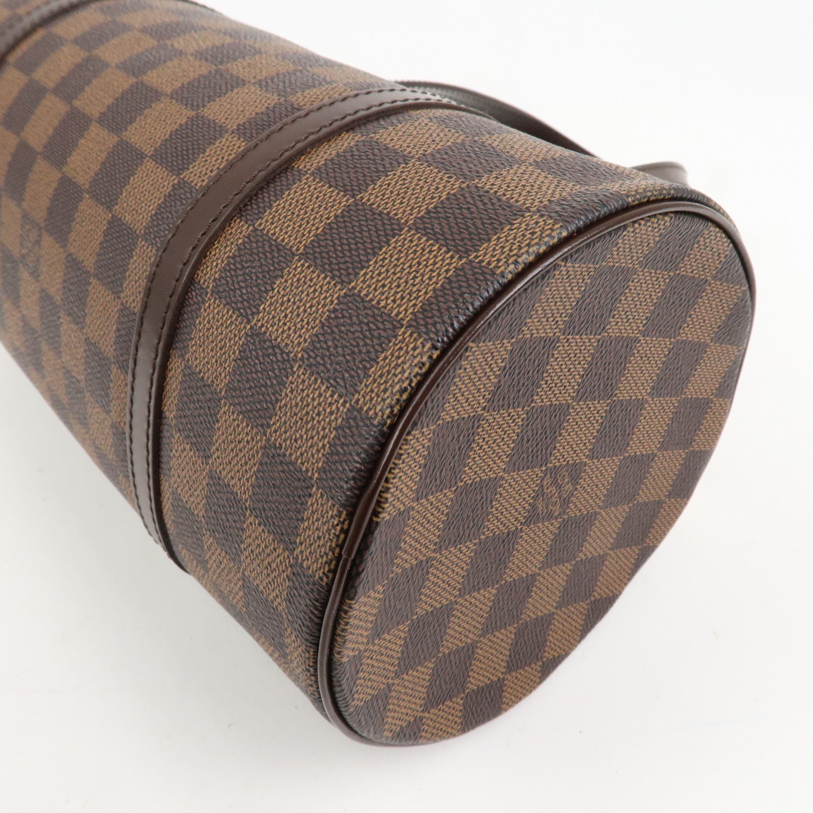 Louis Vuitton Damier Ebene Papillon 30 Hand Bag Brown N51303