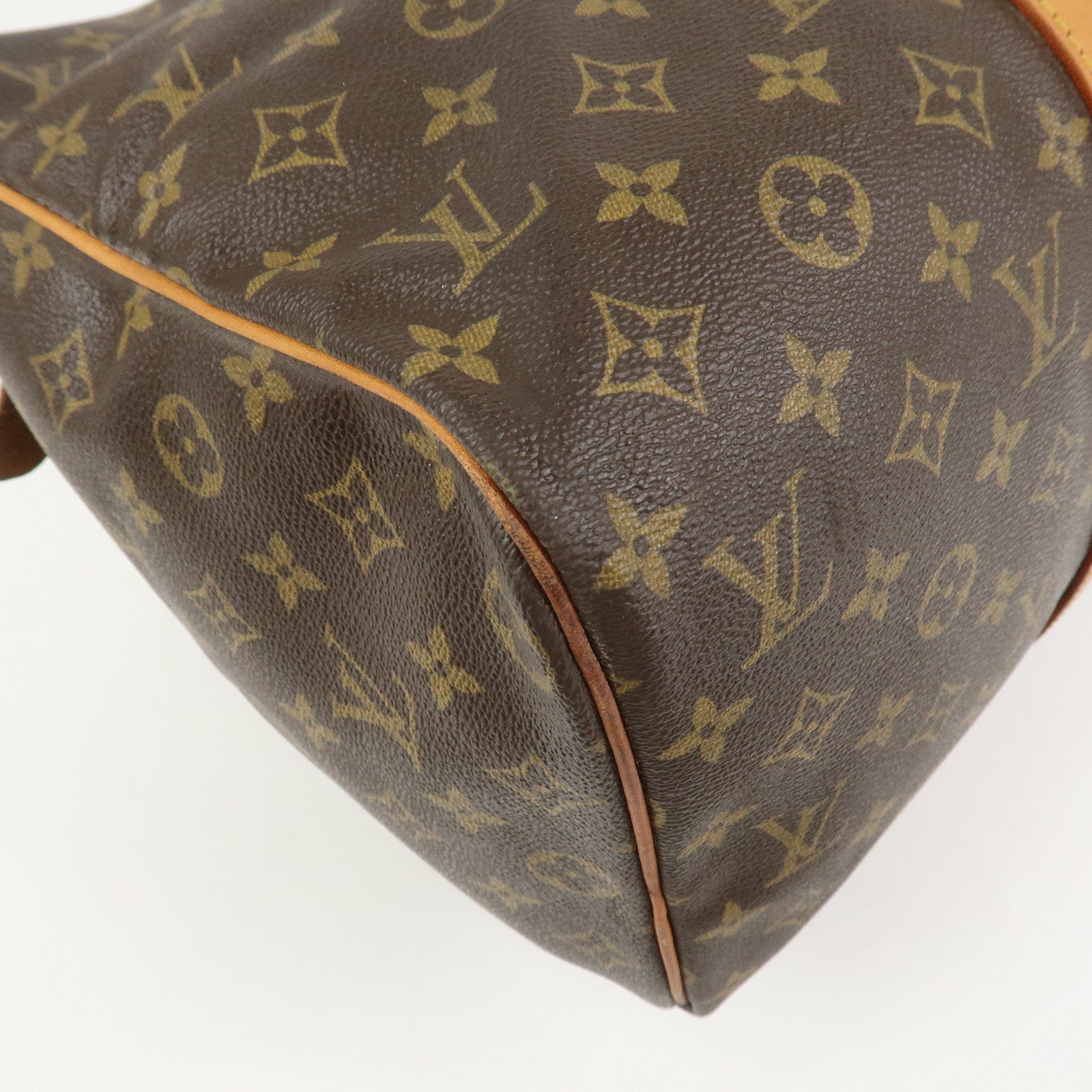 Louis Vuitton Monogram Sac Souple 45 Boston Bag Brown M41624