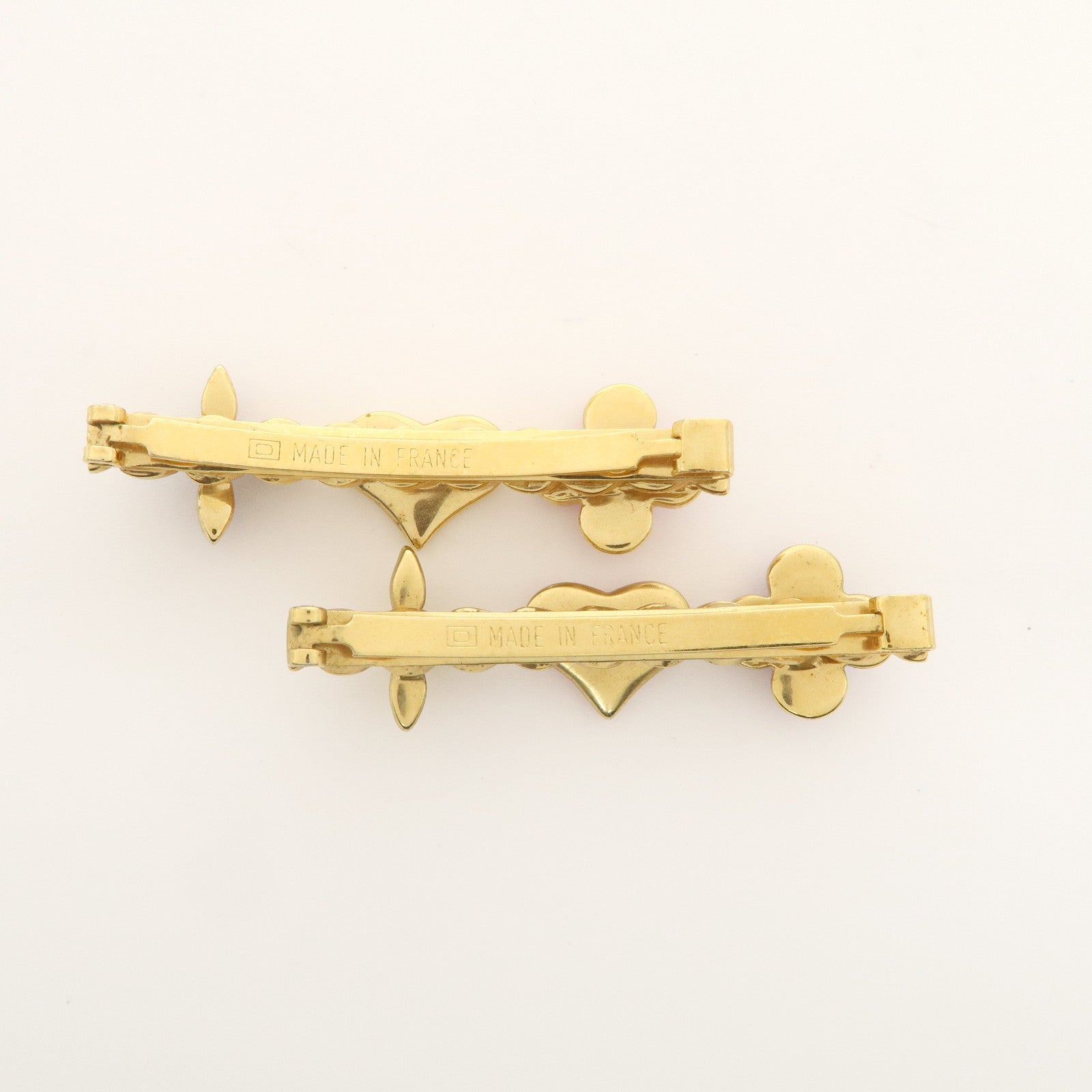 Louis Vuitton Sweet Monogram Valletta A Pair of Hair Clips M65371