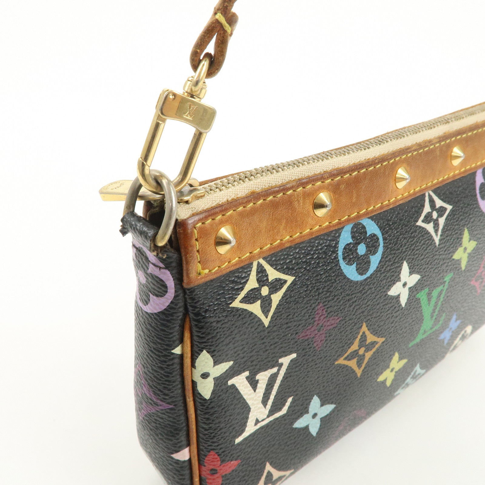 Louis Vuitton Monogram Multicolor Pochette Accessoires Noir M92648