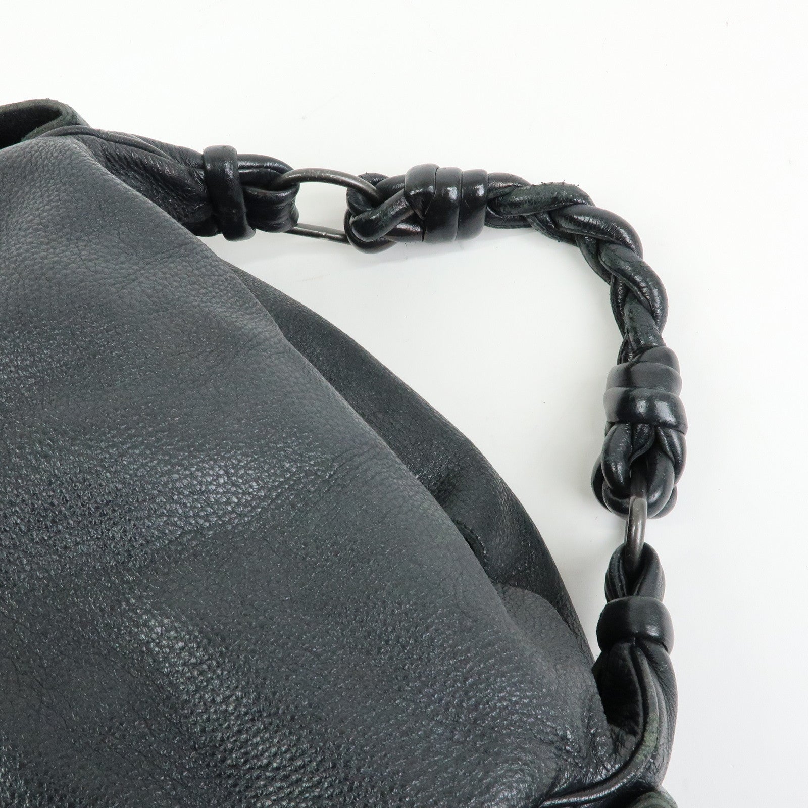 BOTTEGA VENETA Cocker intrecciato Leather Shoulder Bag 144413