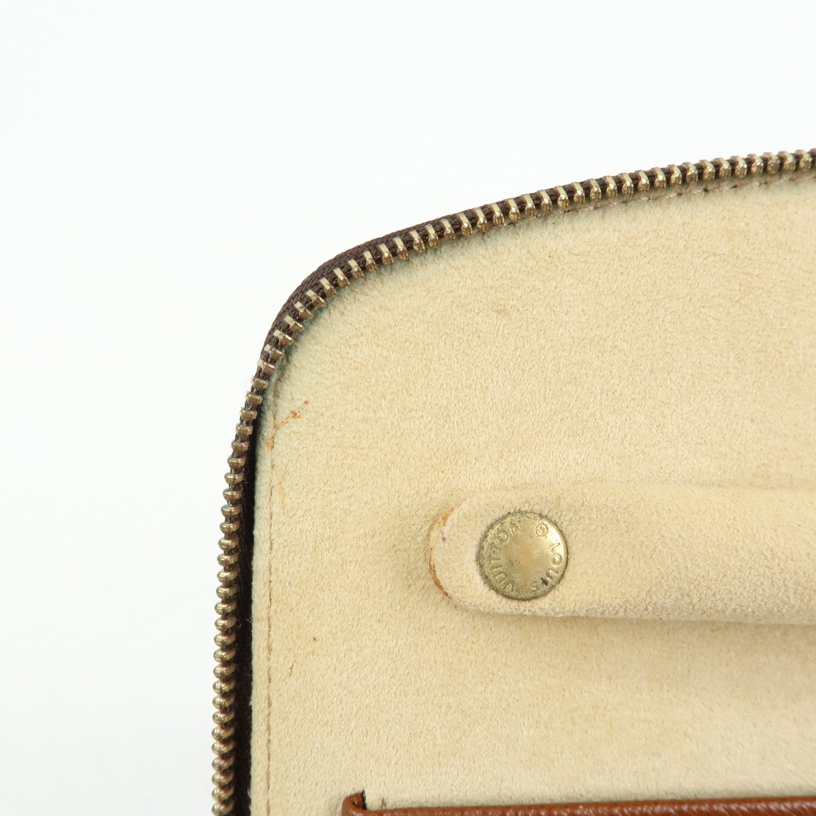 Louis Vuitton Monogram Posh Monte Carlo Jewelry Box Brown M47350