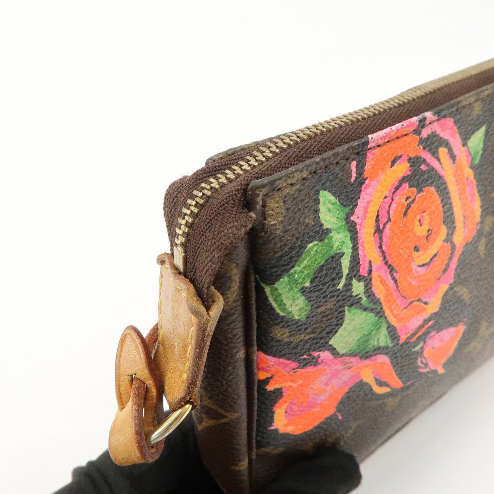 Louis Vuitton Monogram Rose Pochette Accessoires Pouch M48615