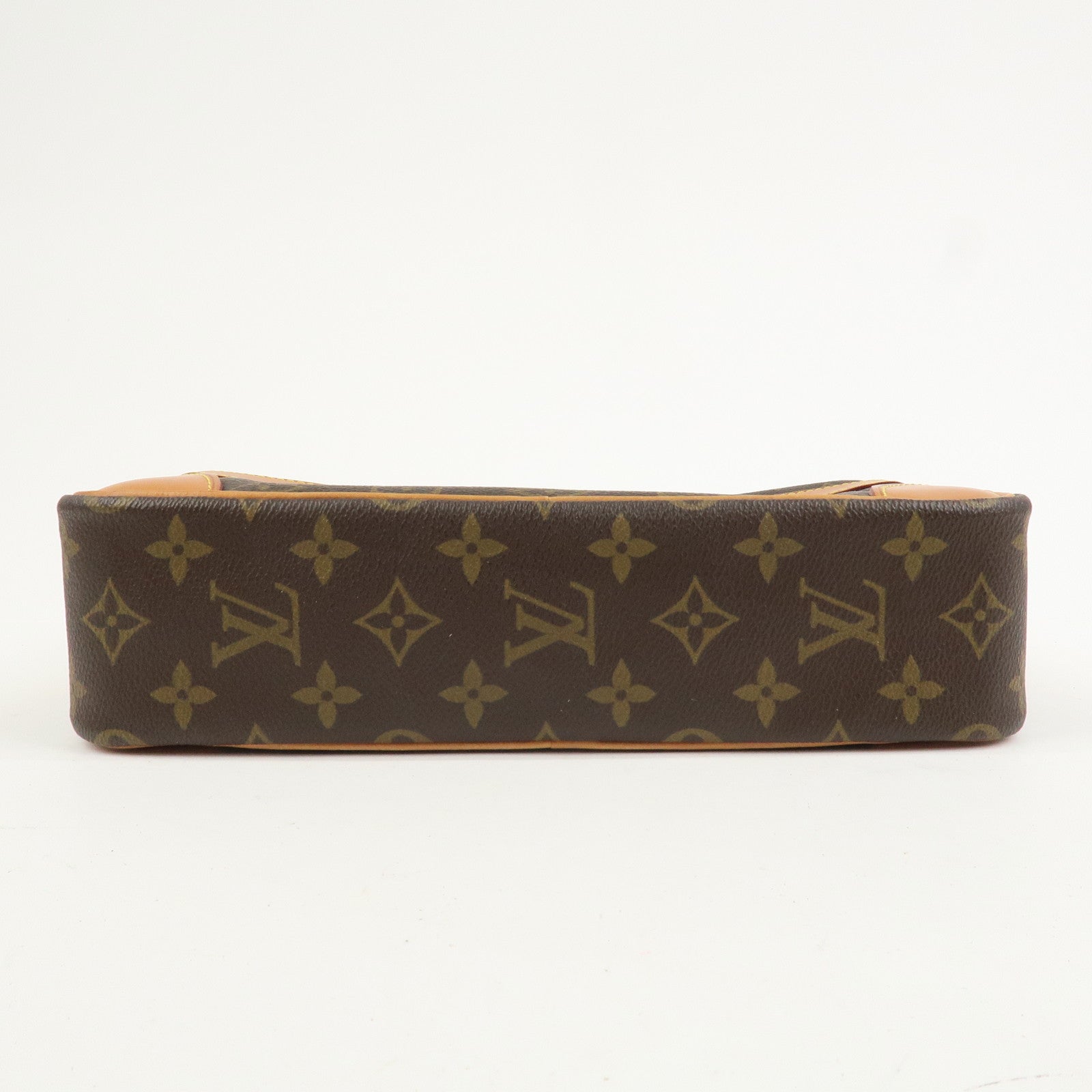 Louis Vuitton Monogram Compiegne 28 Pouch Clutch Bag Brown M51845