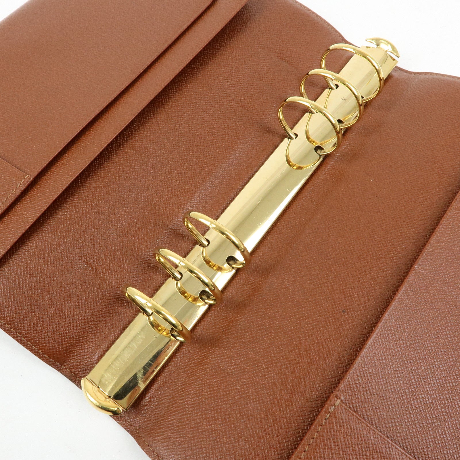 Louis Vuitton Monogram Agenda GM Planner Cover Brown R20106