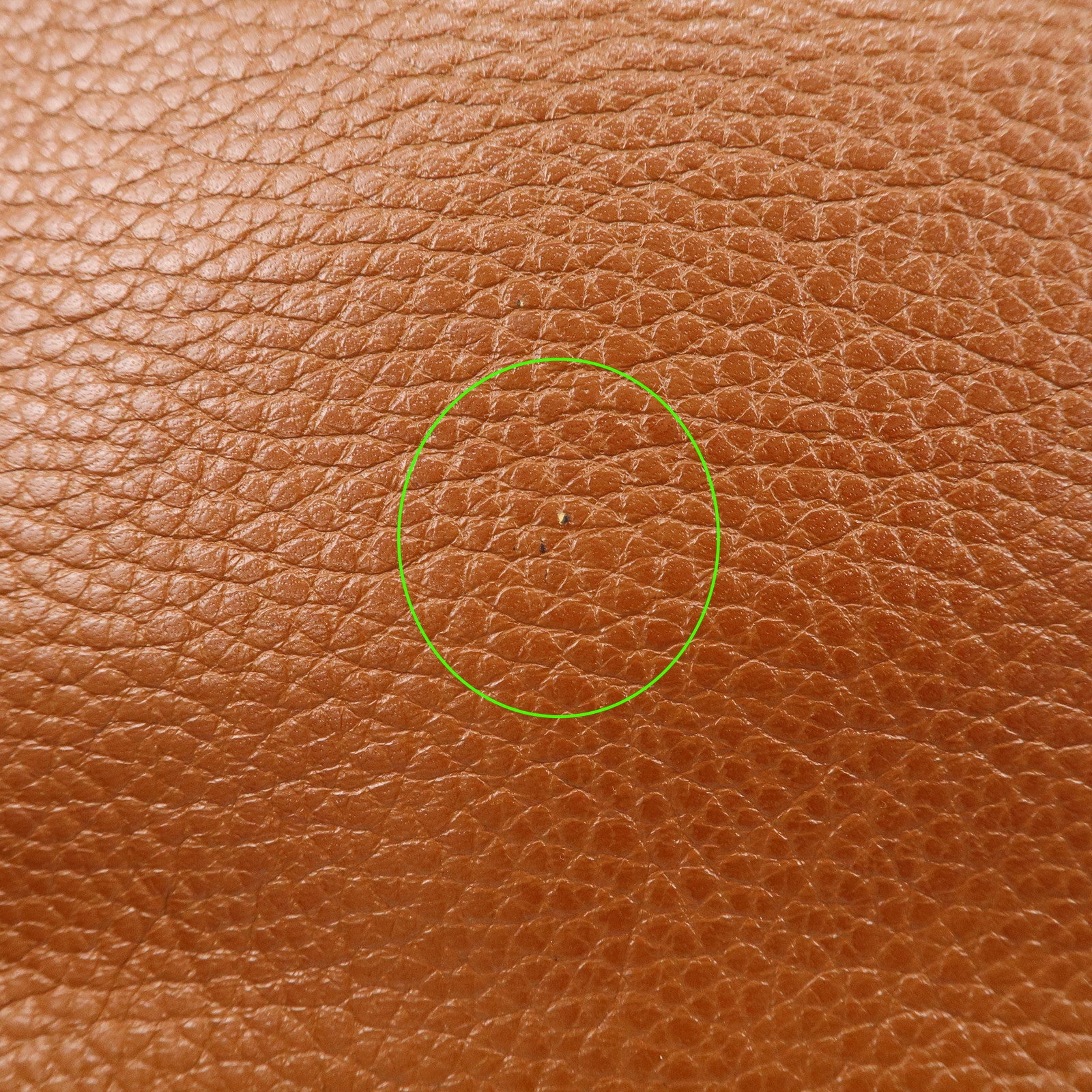 Christian Dior Logo Leather Shoulder Bag Brown Gold HDW