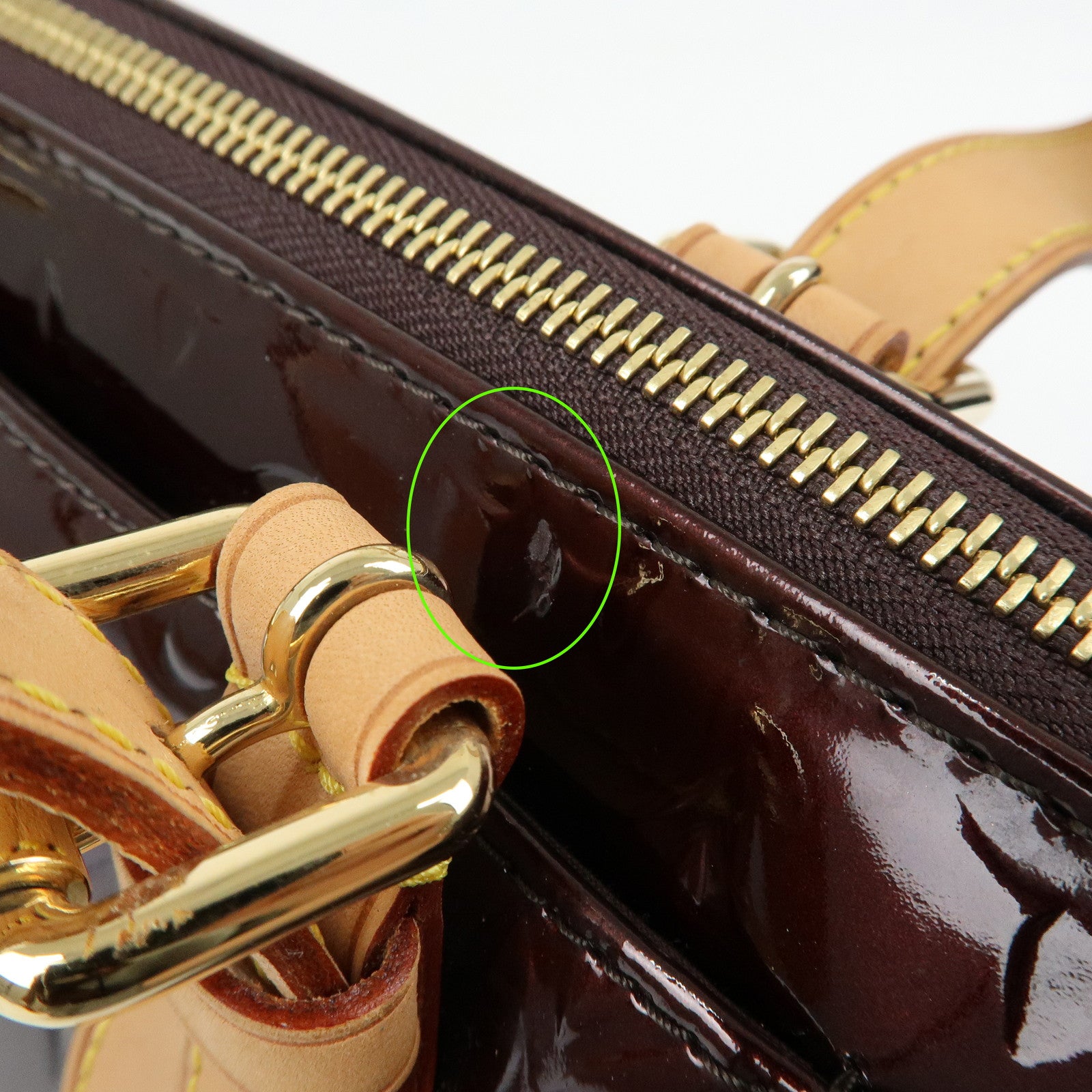Louis Vuitton Monogram Vernis Rosewood Avenue Hand Bag M93510