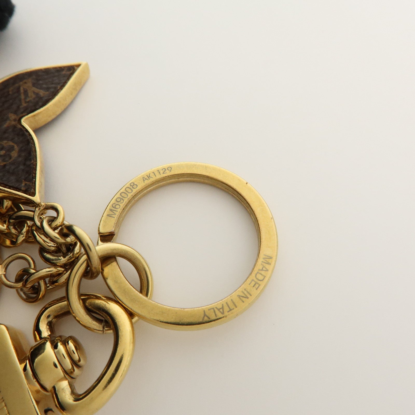 Louis Vuitton Monogram Canvas Metal Spring Street Bag Charm M01187