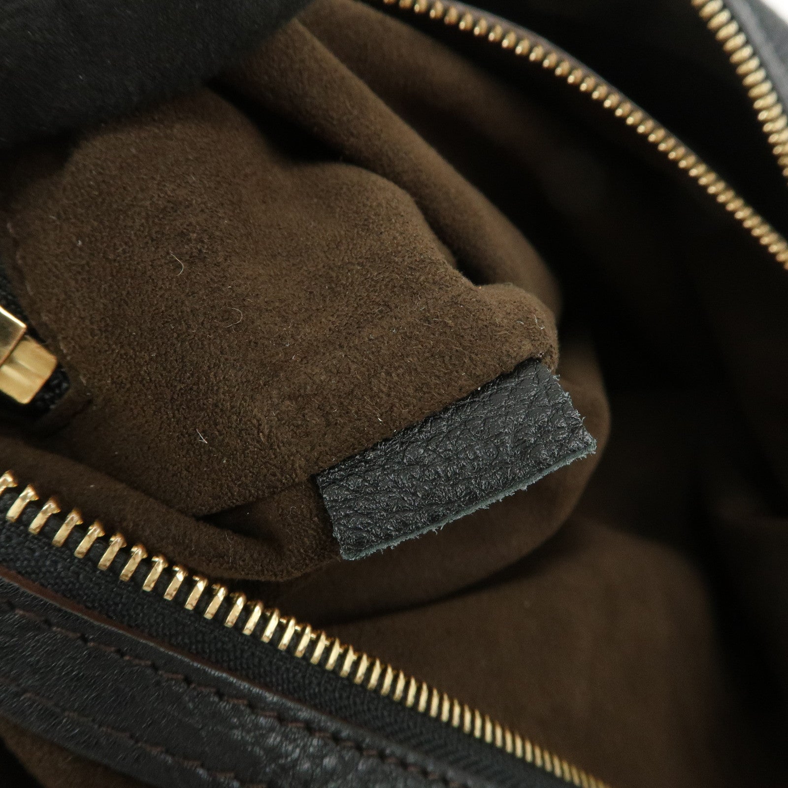 Louis Vuitton Monogram Mahina Selene PM Shoulder Bag Noir M94314