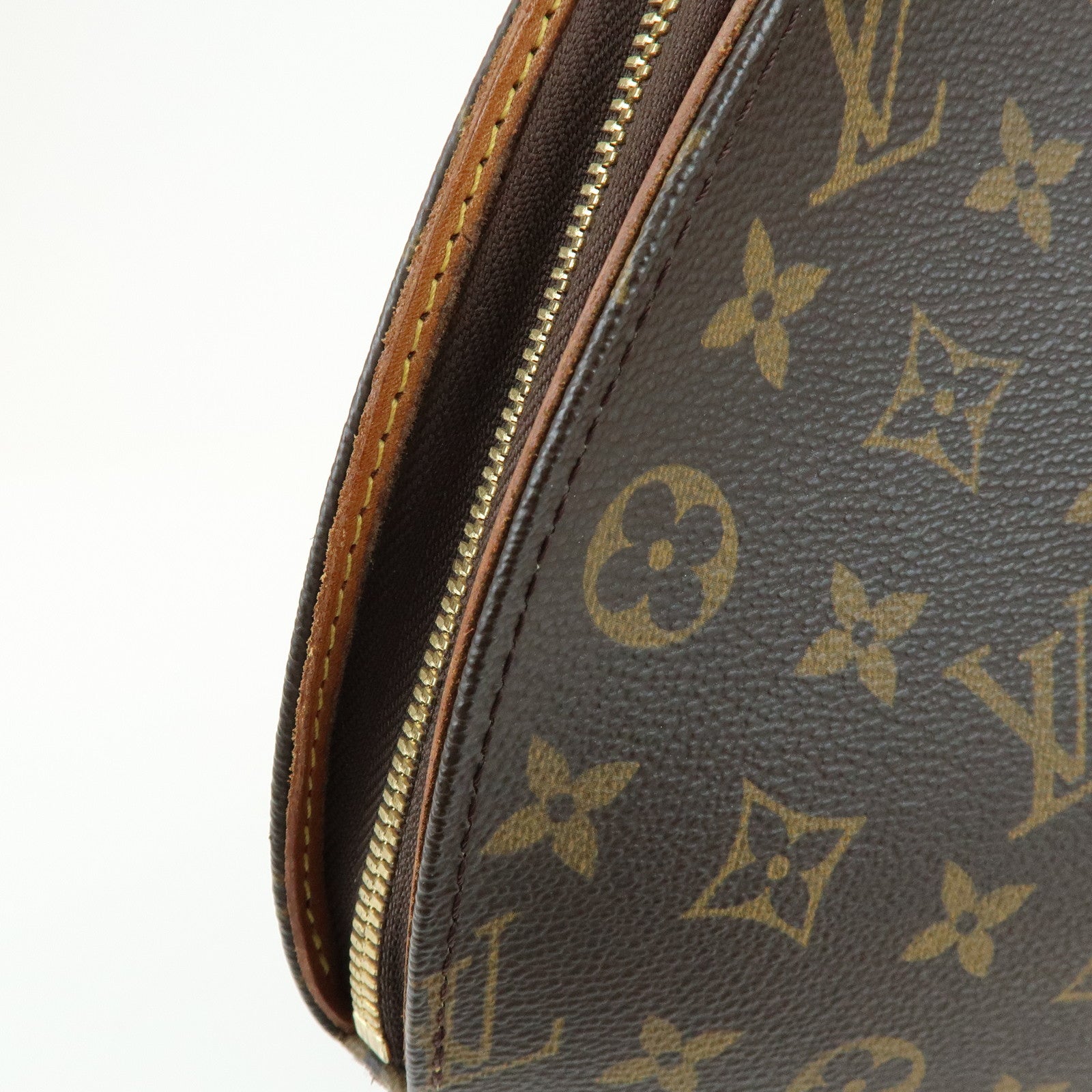 Louis Vuitton Monogram Ellipse MM Hand Bag Brown M51126