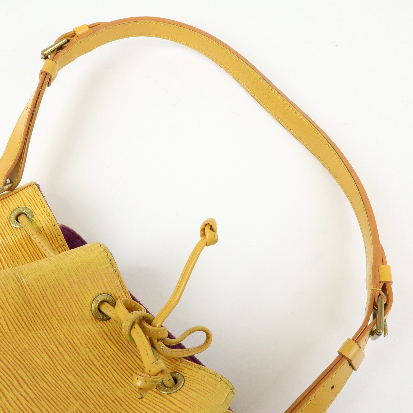 Louis Vuitton Epi Petit Noe Shoulder Bag Tassili Yellow M44109