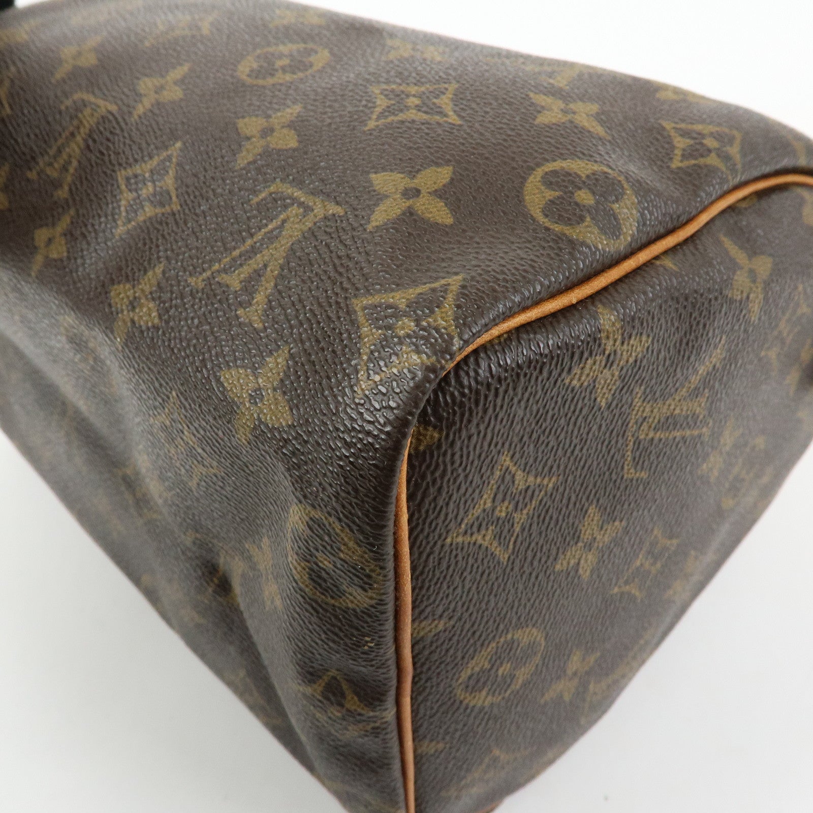 Louis Vuitton Monogram Speedy 25 Boston Bag Hand Bag Brown M41528