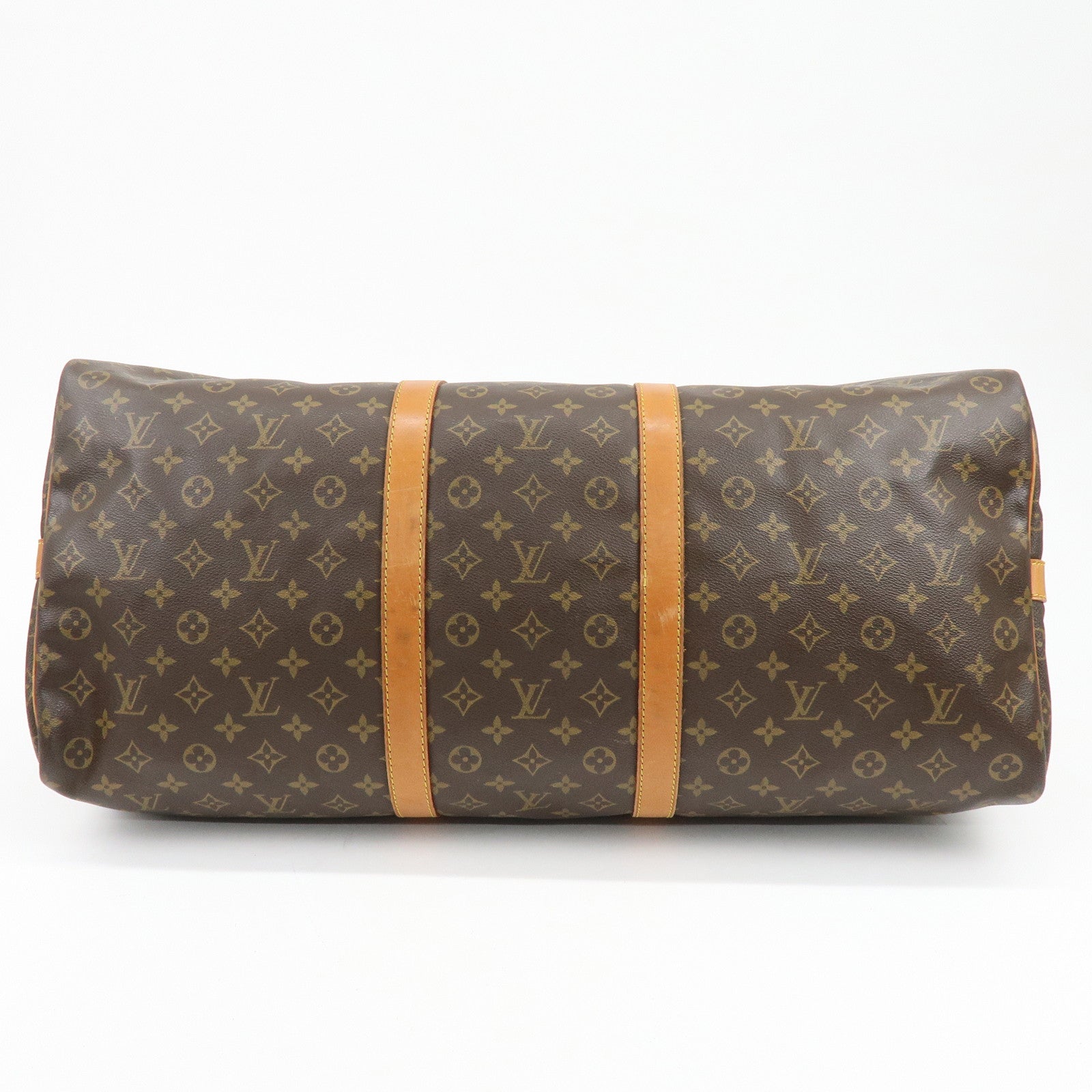 Louis Vuitton Monogram Keep All Bandouliere 60 Boston Bag M41412