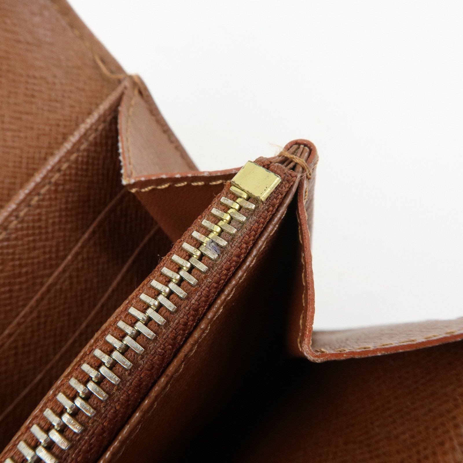 Louis Vuitton Monogram Portefeuille Sarah Long Wallet Brown M61734