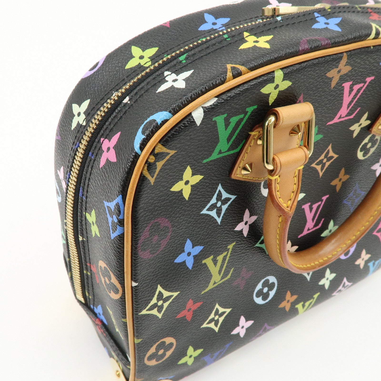Louis Vuitton Monogram Multicolor Trouville Hand Bag M92662
