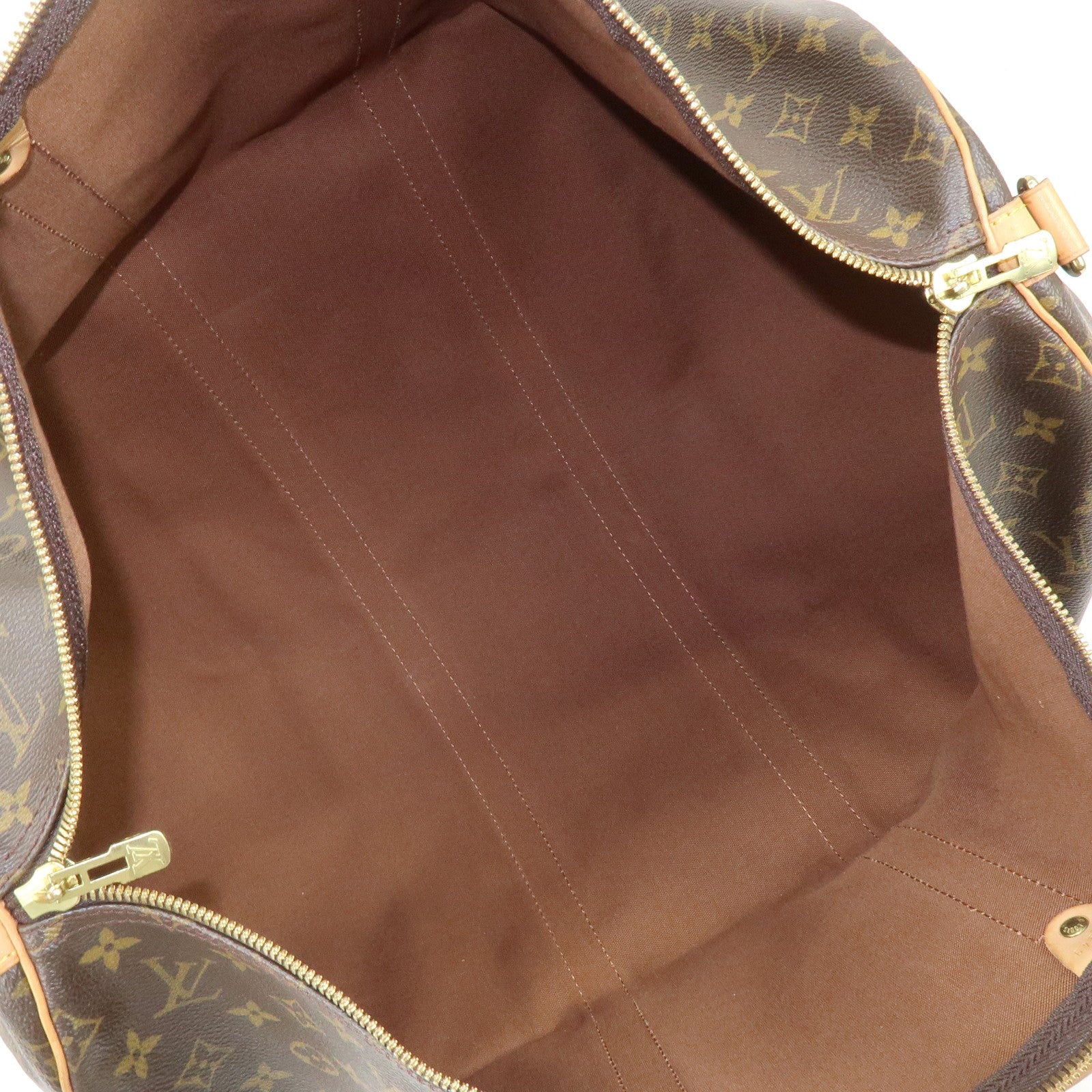 Louis Vuitton Monogram Keep All Bandouliere 55 Boston Bag M41414