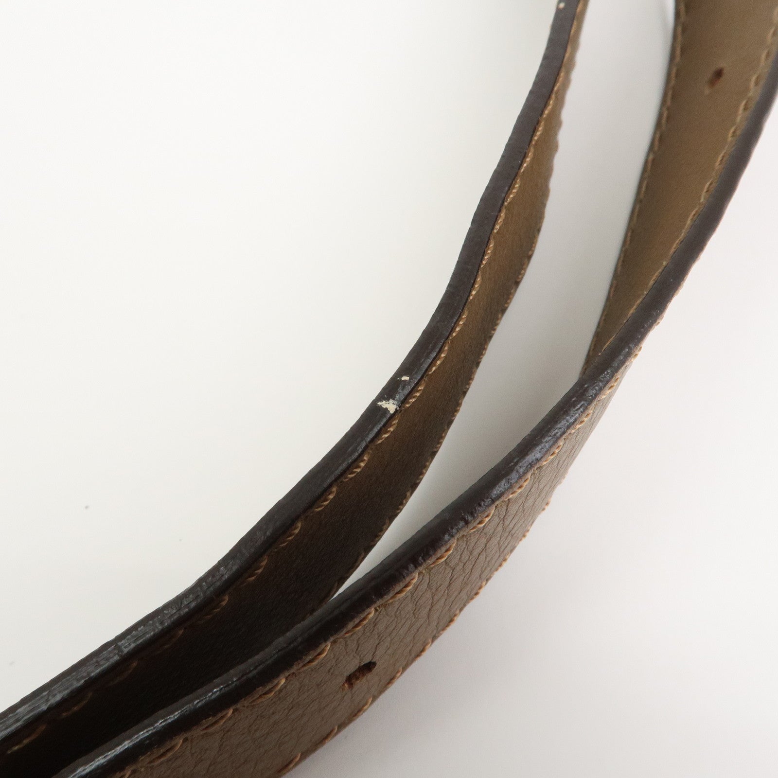 Chloe Marcie Leather Shoulder Bag Crossbody Bag Brown 001-12-60-65