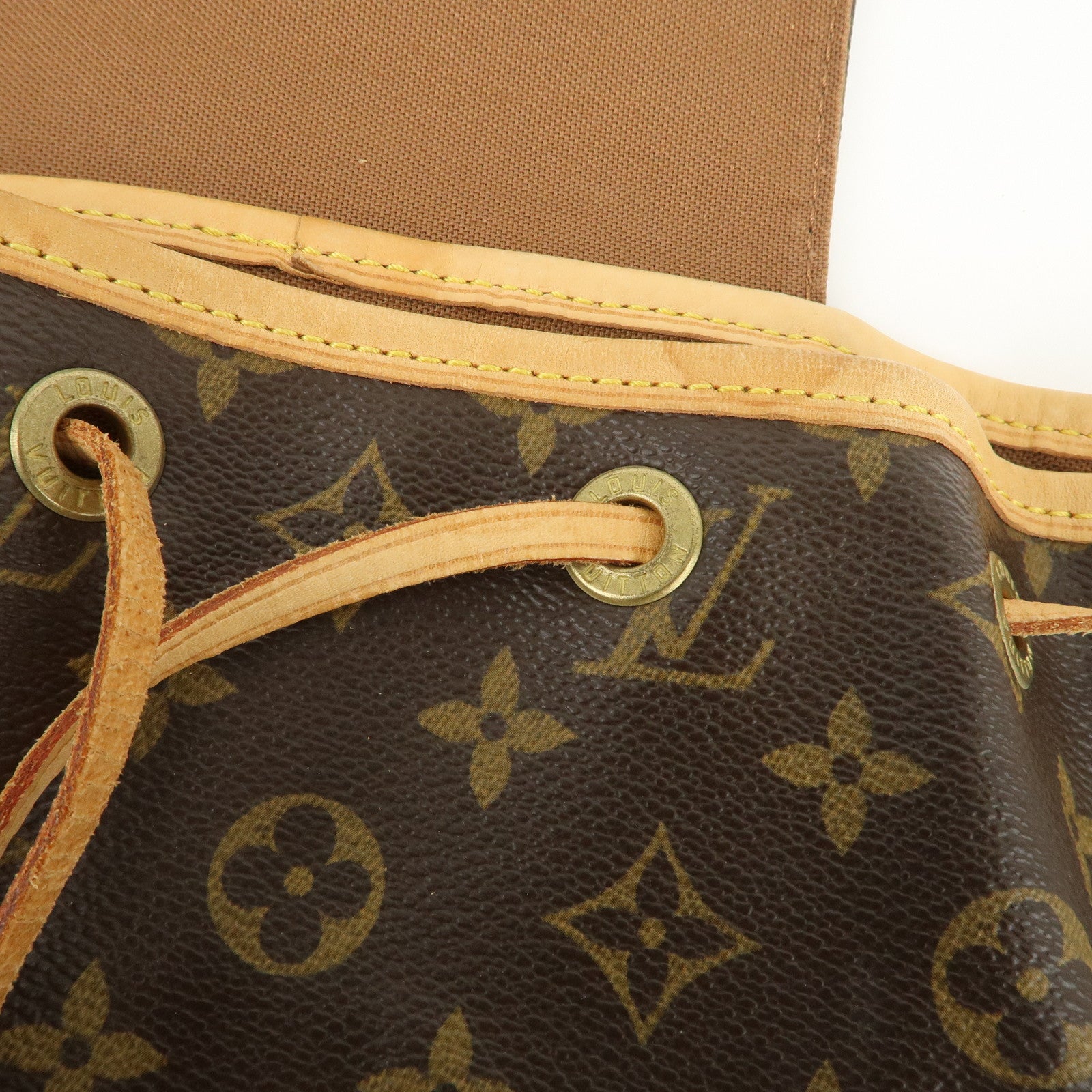 Louis Vuitton Monogram Canvas Montsouris MM Backpack Brown M51136