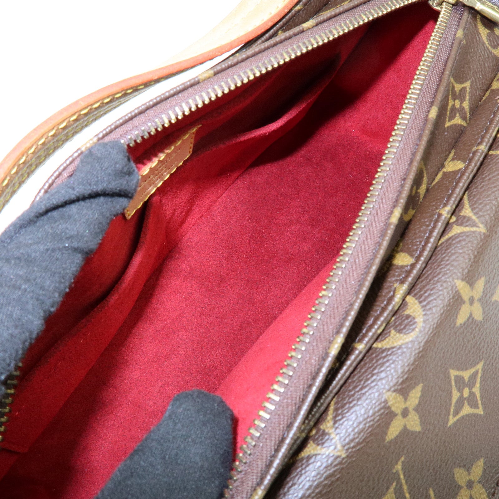 Louis Vuitton Monogram Vivacite Shoulder Bag Hand Bag M51164