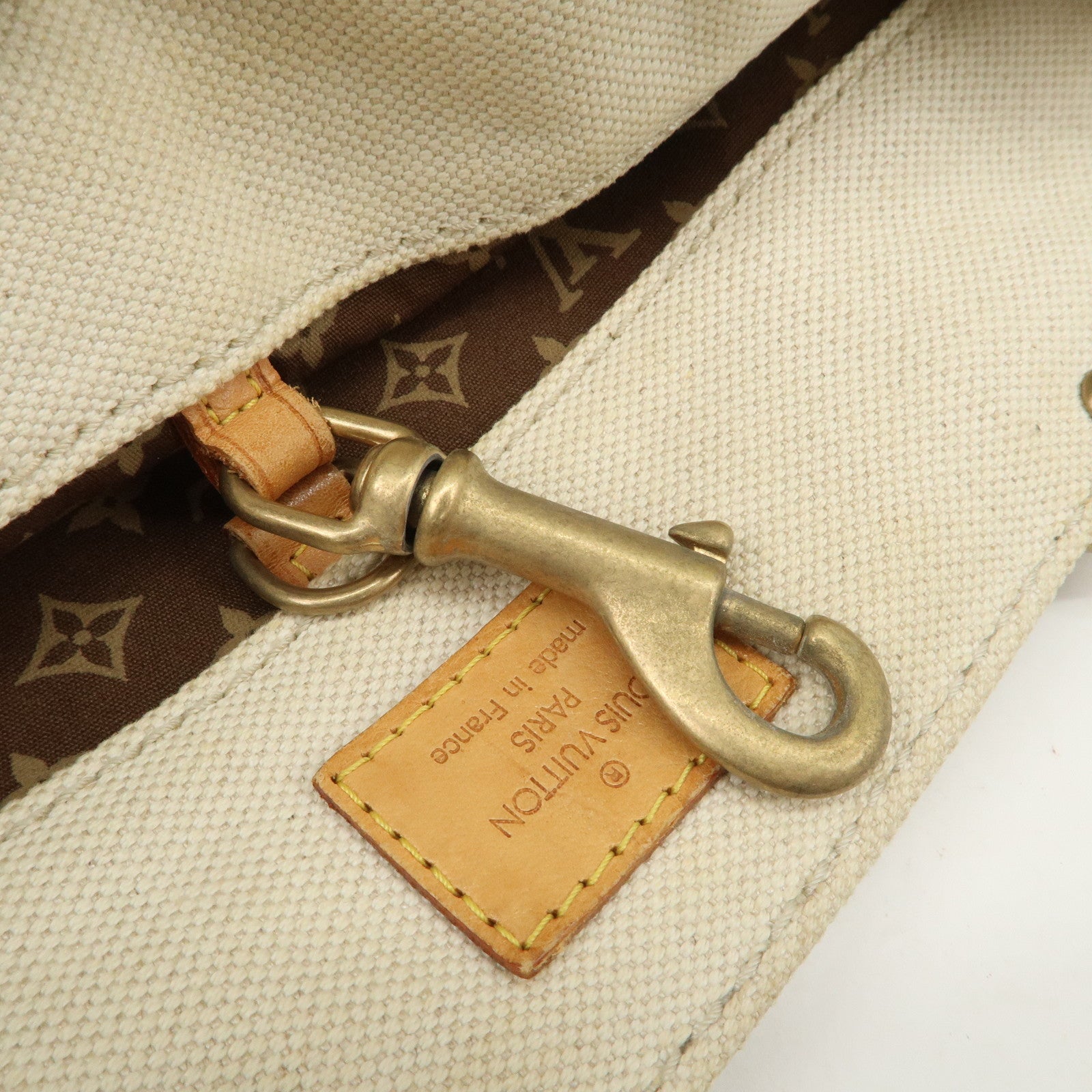 Louis Vuitton Cruise Line Globe Shopper MM Shoulder Bag M95114 Used