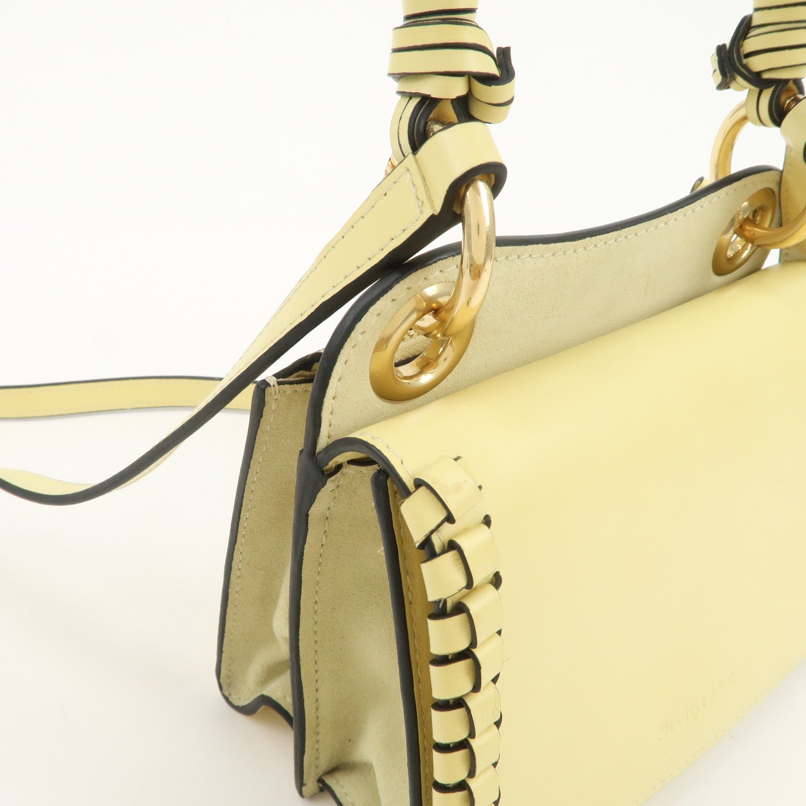 Chloe See By Chloe Tilda Leather 2WAY Bag Hand Bag 01-22-52-65