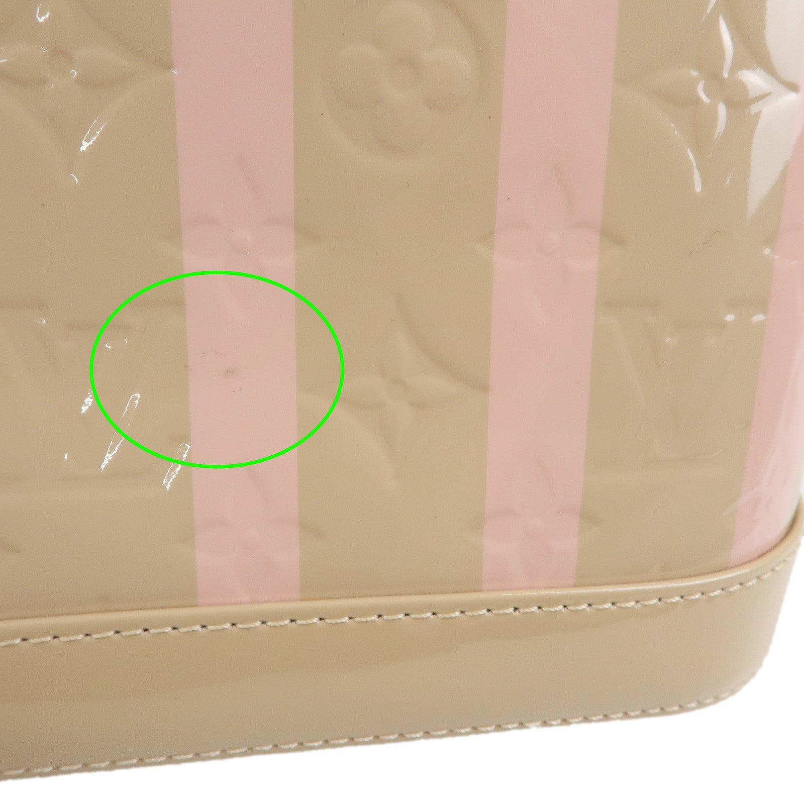 Louis Vuitton Monogram Vernis Alma BB 2Way Hand Shoulder Bag M90970