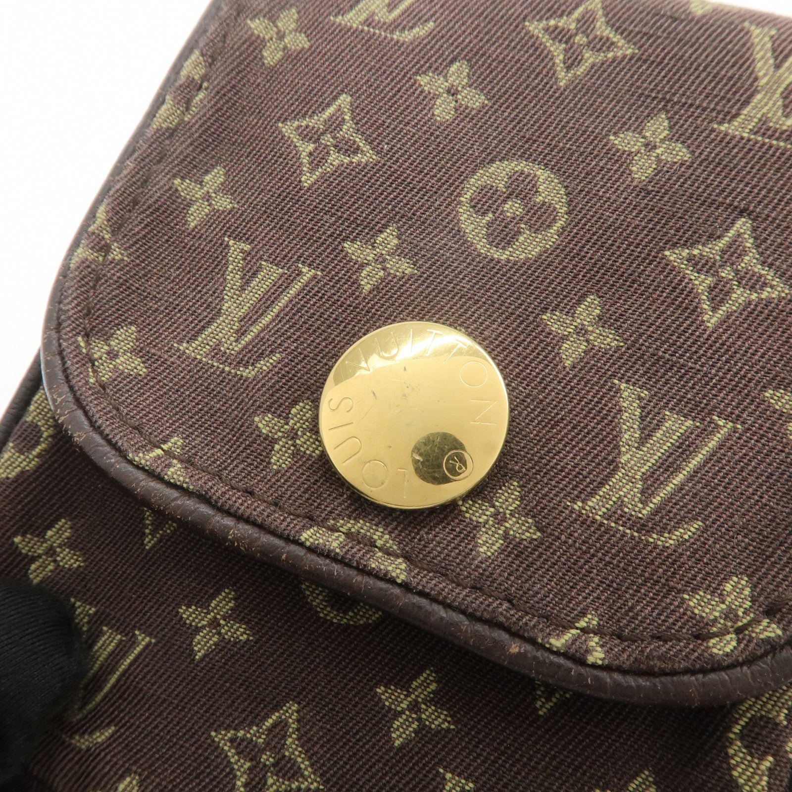 Louis Vuitton Monogram Mini Lin Pochette Cancun Ebene M95313