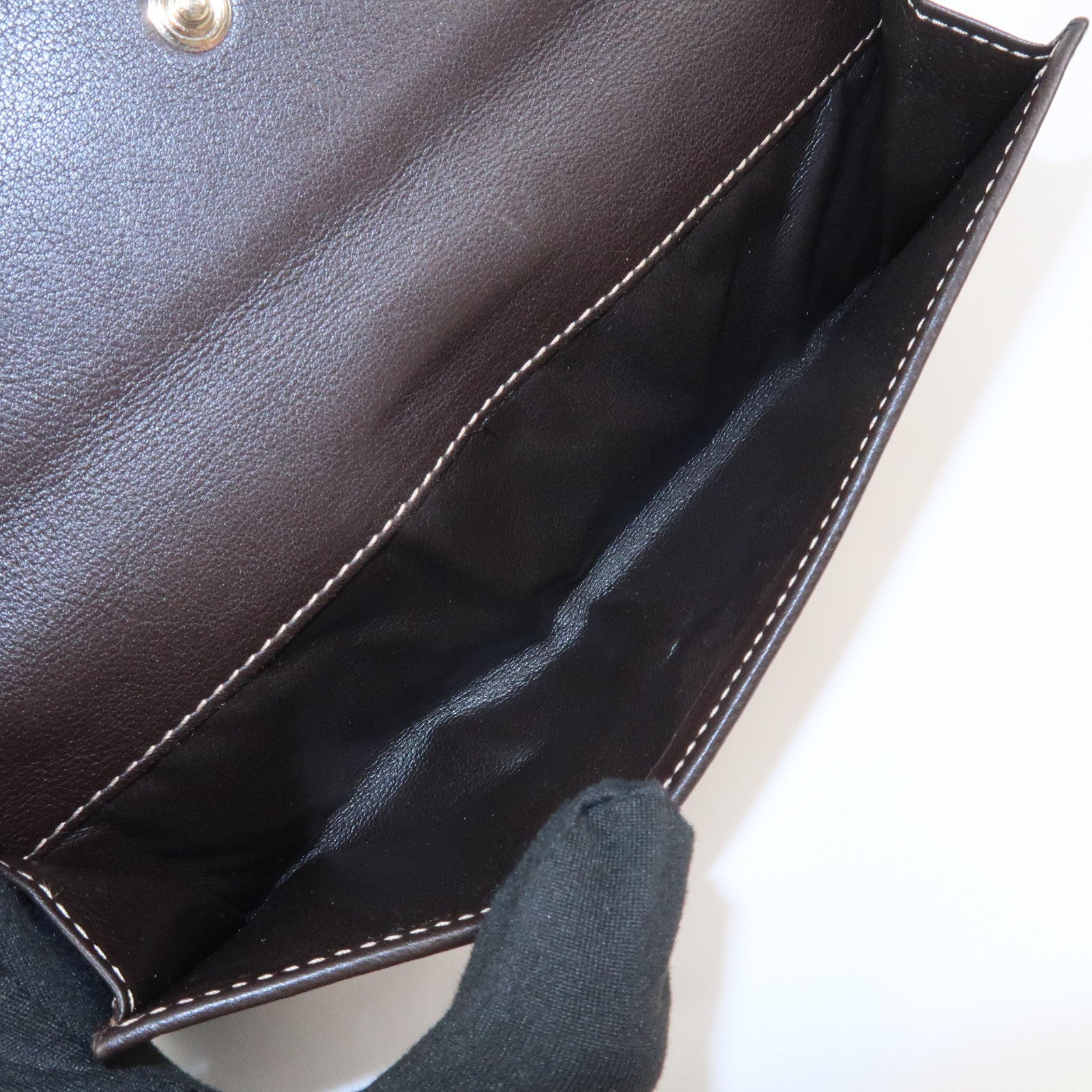 GUCCI Lovely Heart GG Canvas Bi-fold Long Wallet Beige Brown 203550