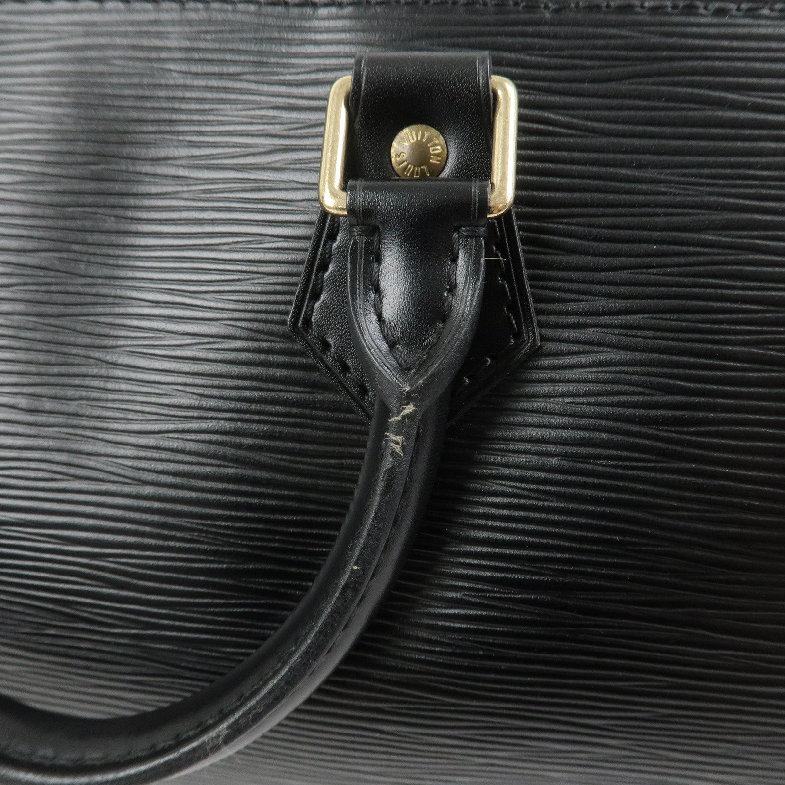 Louis Vuitton Epi Leather Speedy 25 Hand Bag Boston Bag Noir M59032