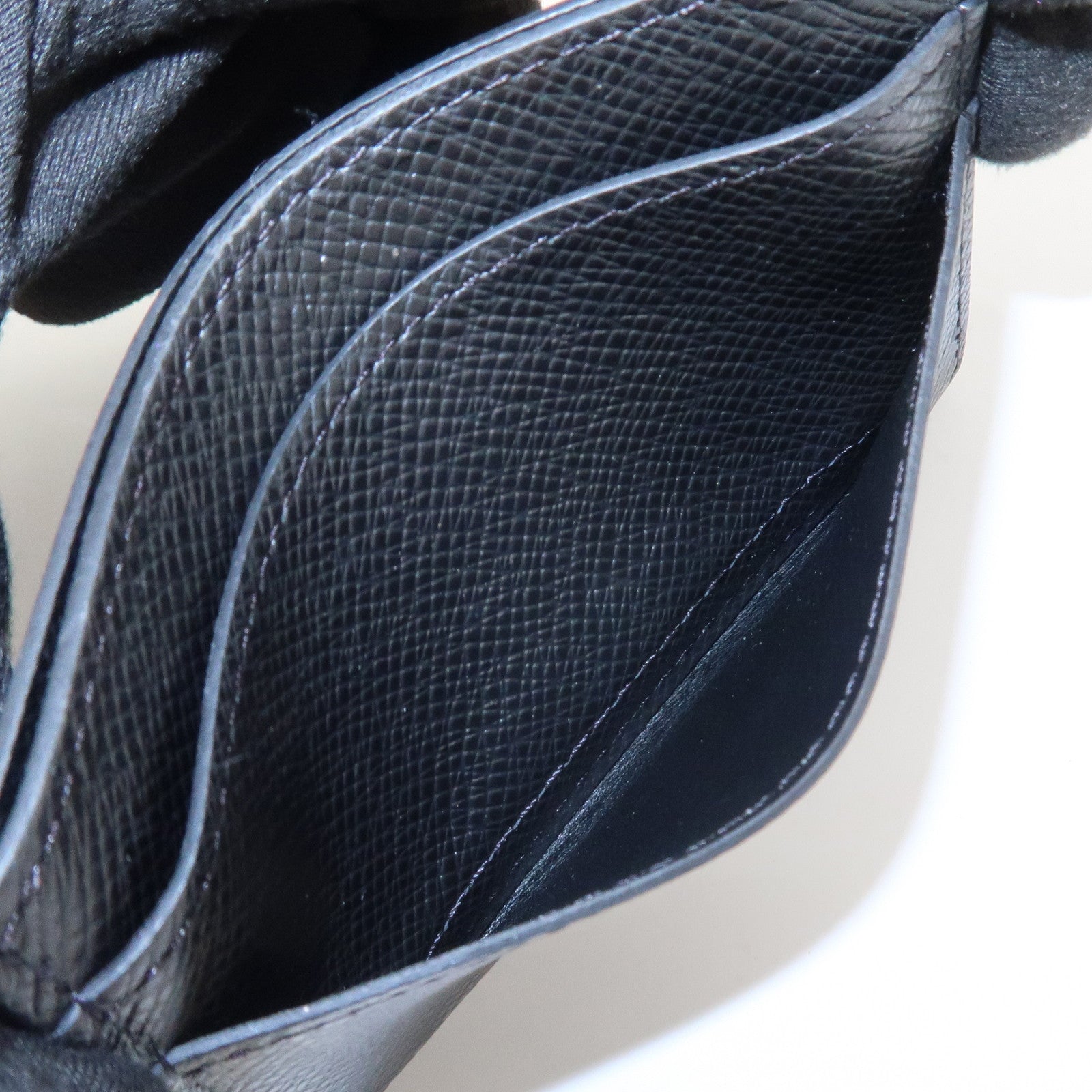 Louis Vuitton Taiga Porte Cartes Double Card Case Ardoise M32730