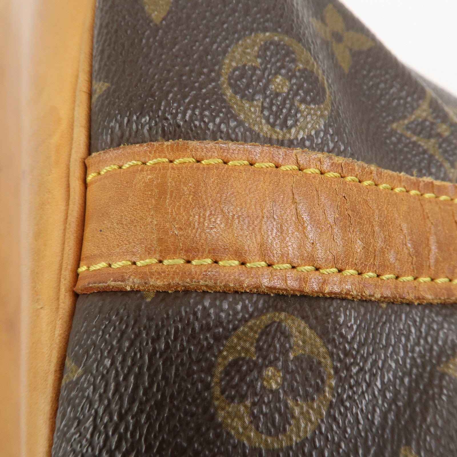 Louis Vuitton Monogram Petit Noe Shoulder Bag Brown M42226