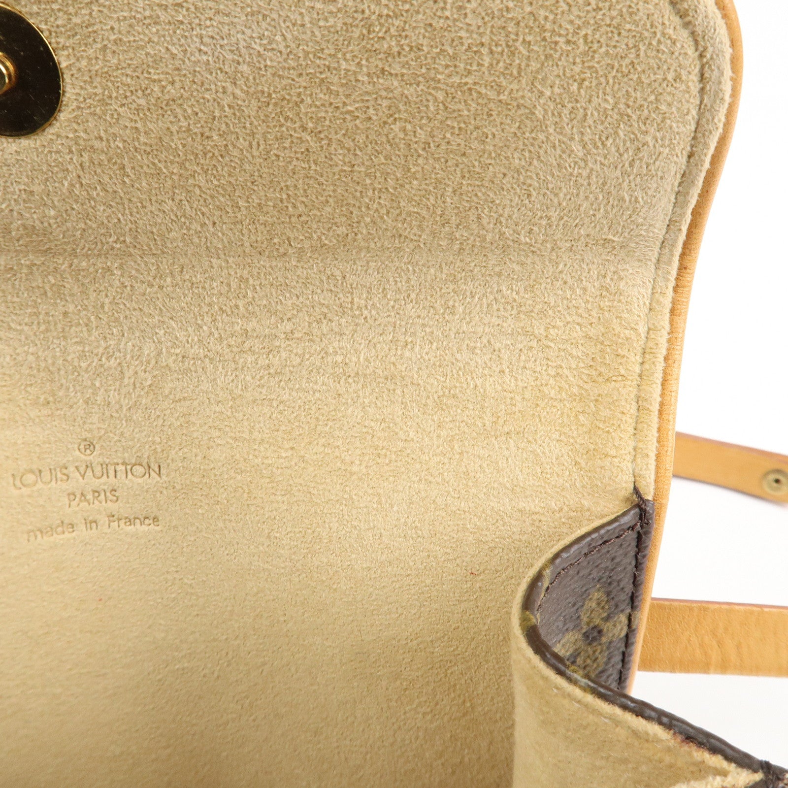 Louis Vuitton Monogram Pochette Florentine Waist Bag Belt XS M51855 Used