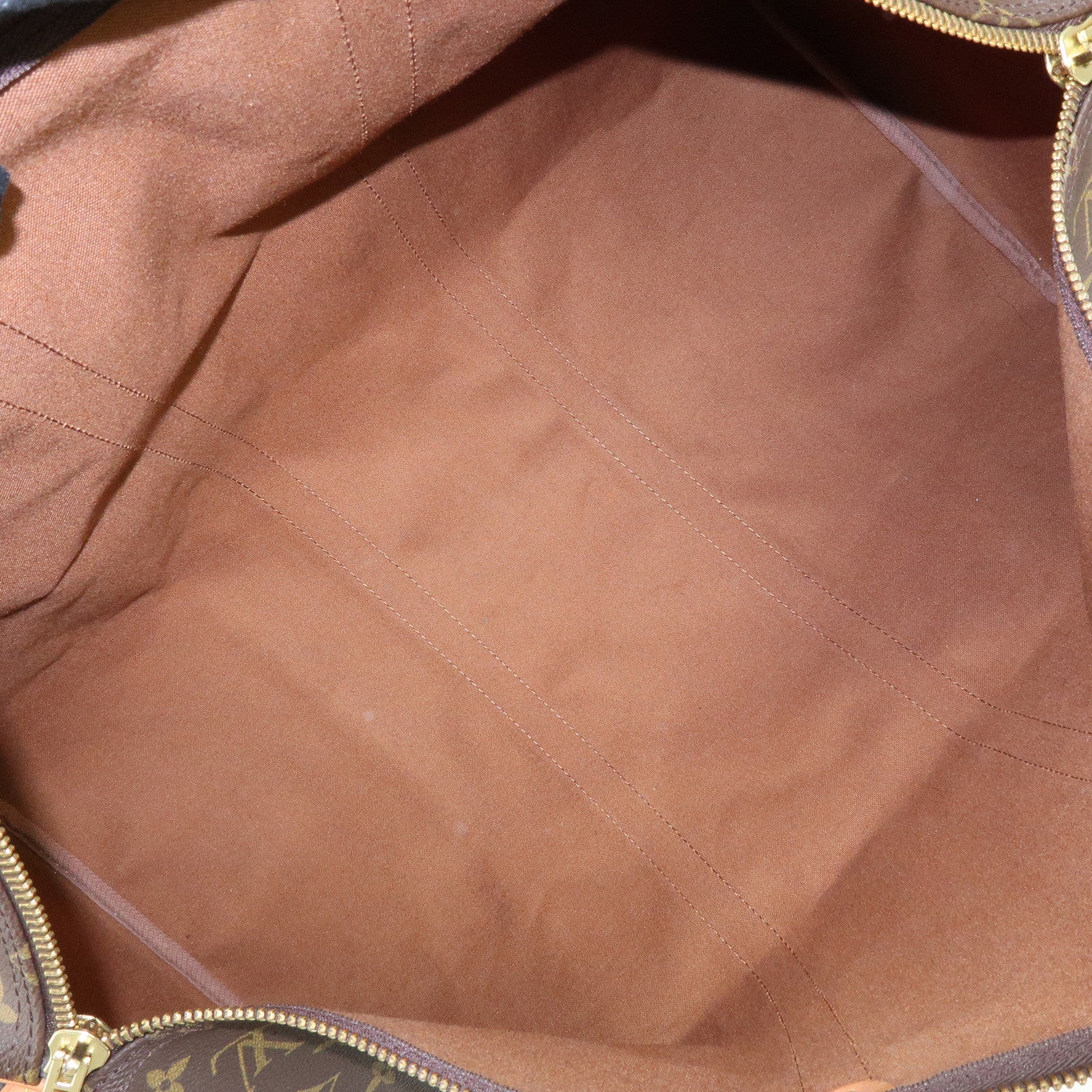 Louis Vuitton Monogram Keep All 55 Boston Bag Brown M41424
