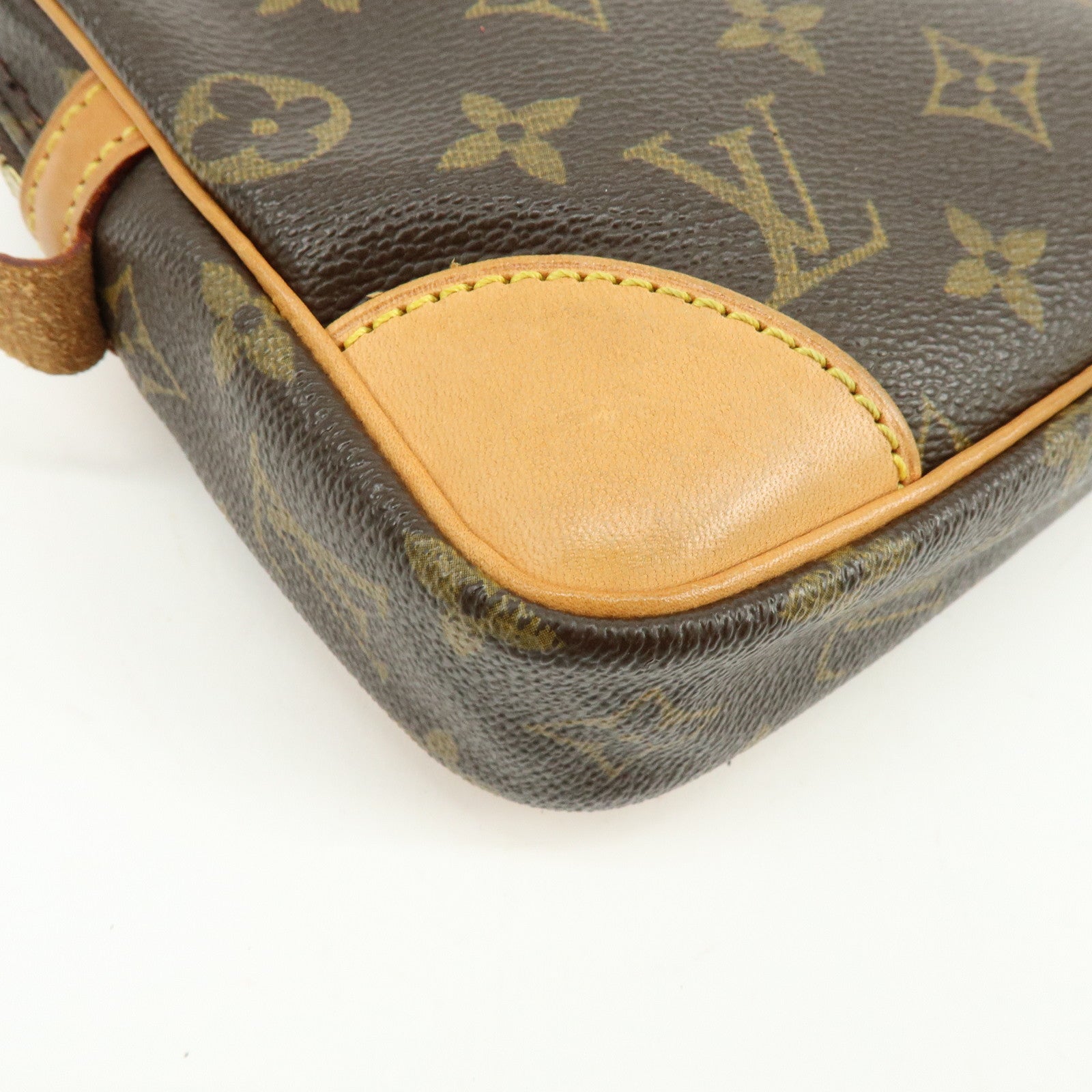 Louis Vuitton Monogram Marly Dragonne GM Clutch Bag Brown M51825