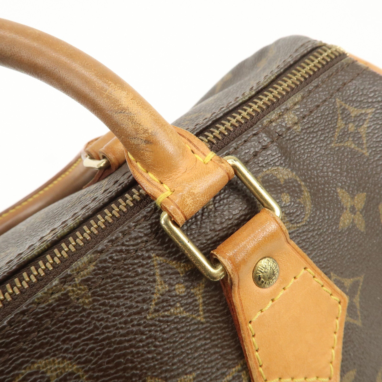 Louis Vuitton Monogram Speedy 30 Boston Bag Hand Bag Brown M41526