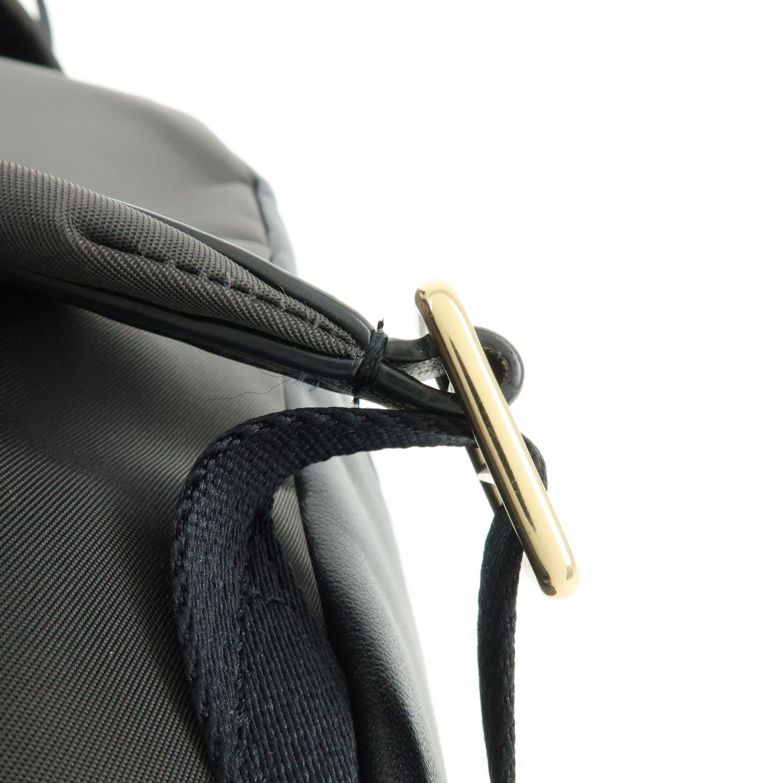 COACH Charlie PVC Canvas Leather Backpack Rucksack Dark Brown