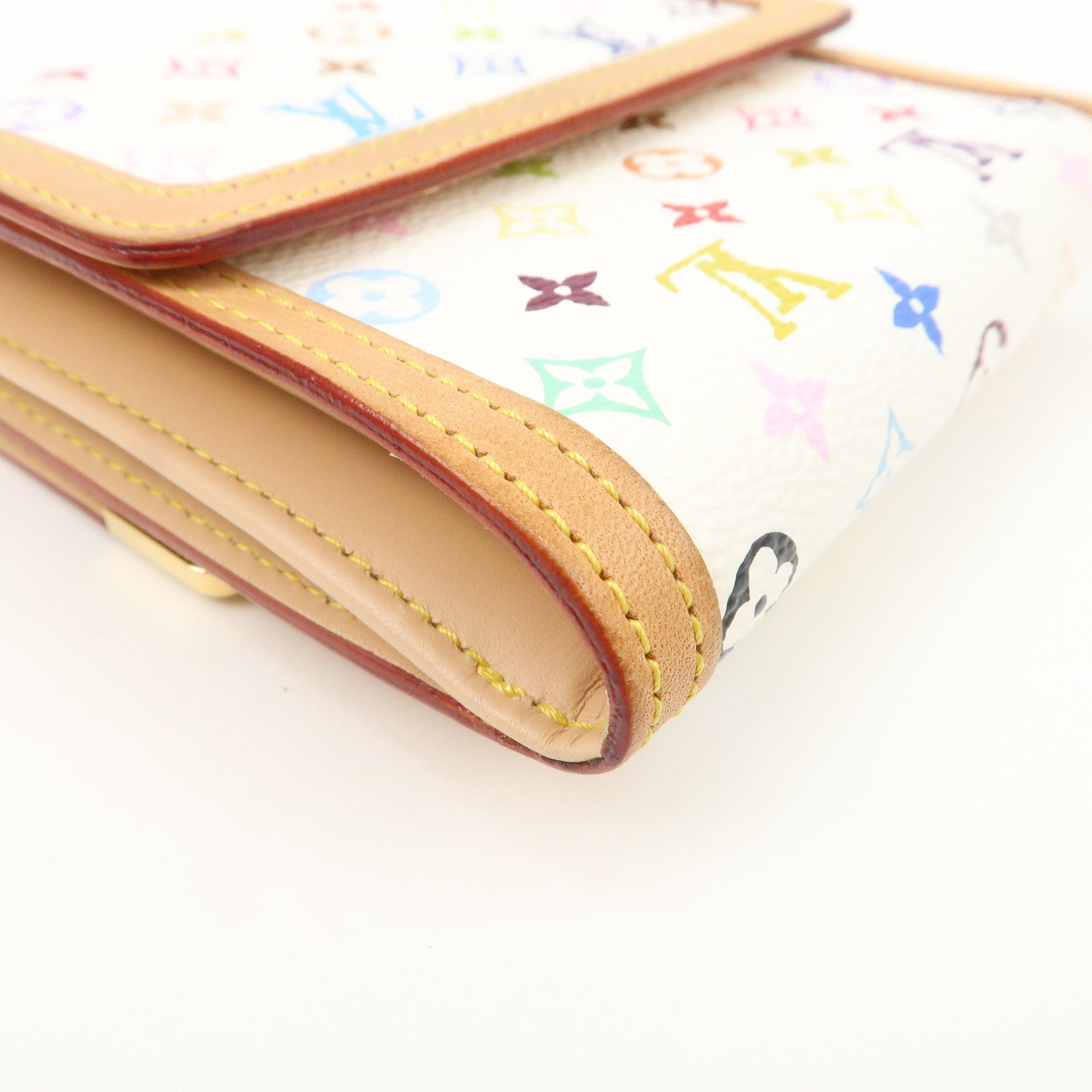 Louis Vuitton Multicolor Porte Monnaie Billets Carte Credit M92983