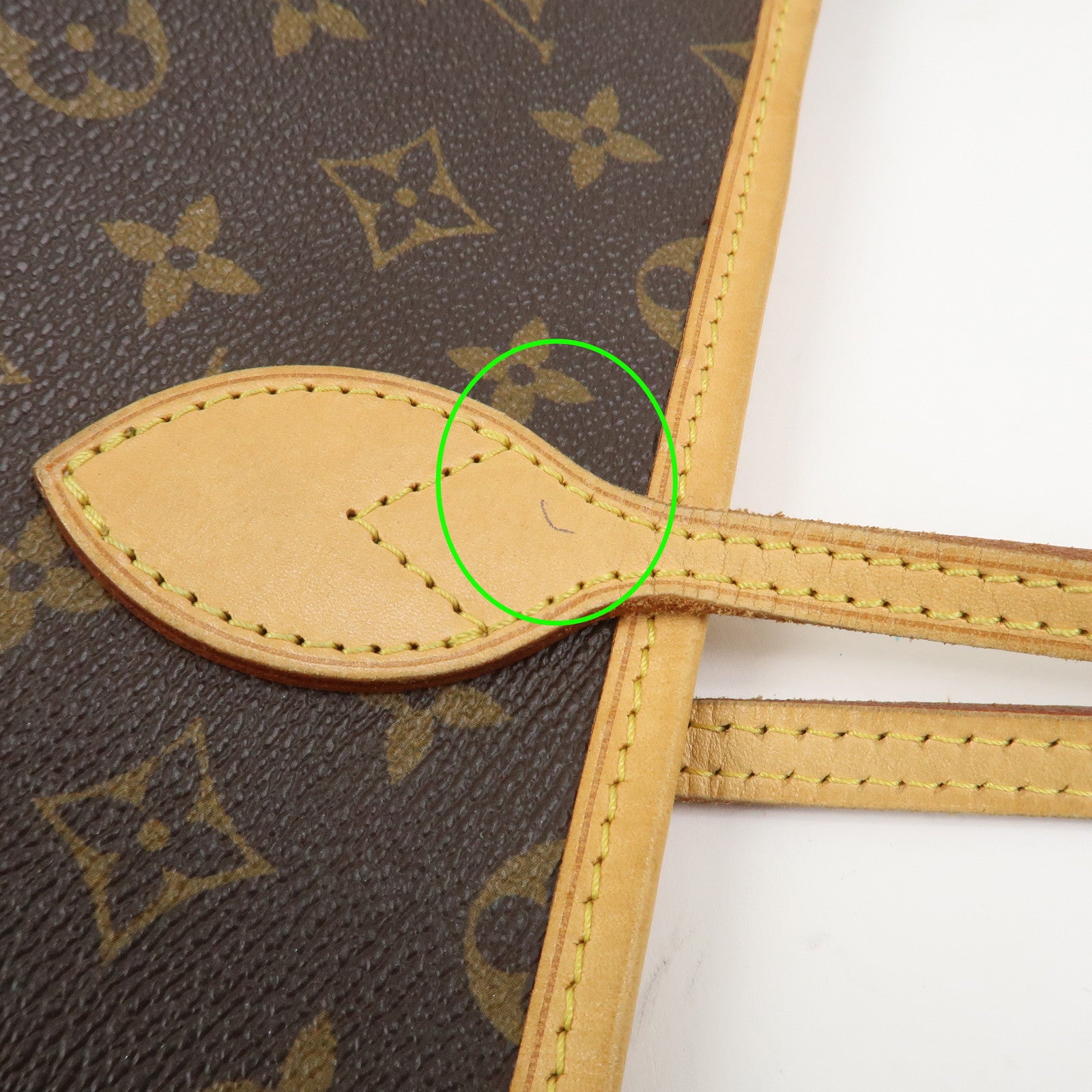 Louis Vuitton Monogram Neverfull GM Tote Bag Brown M40157